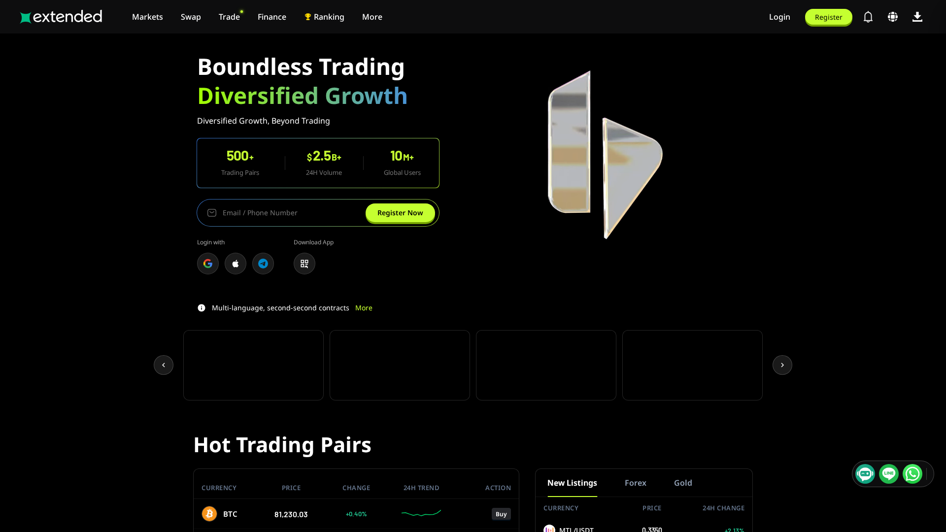 Screenshot of extendedexmax.com