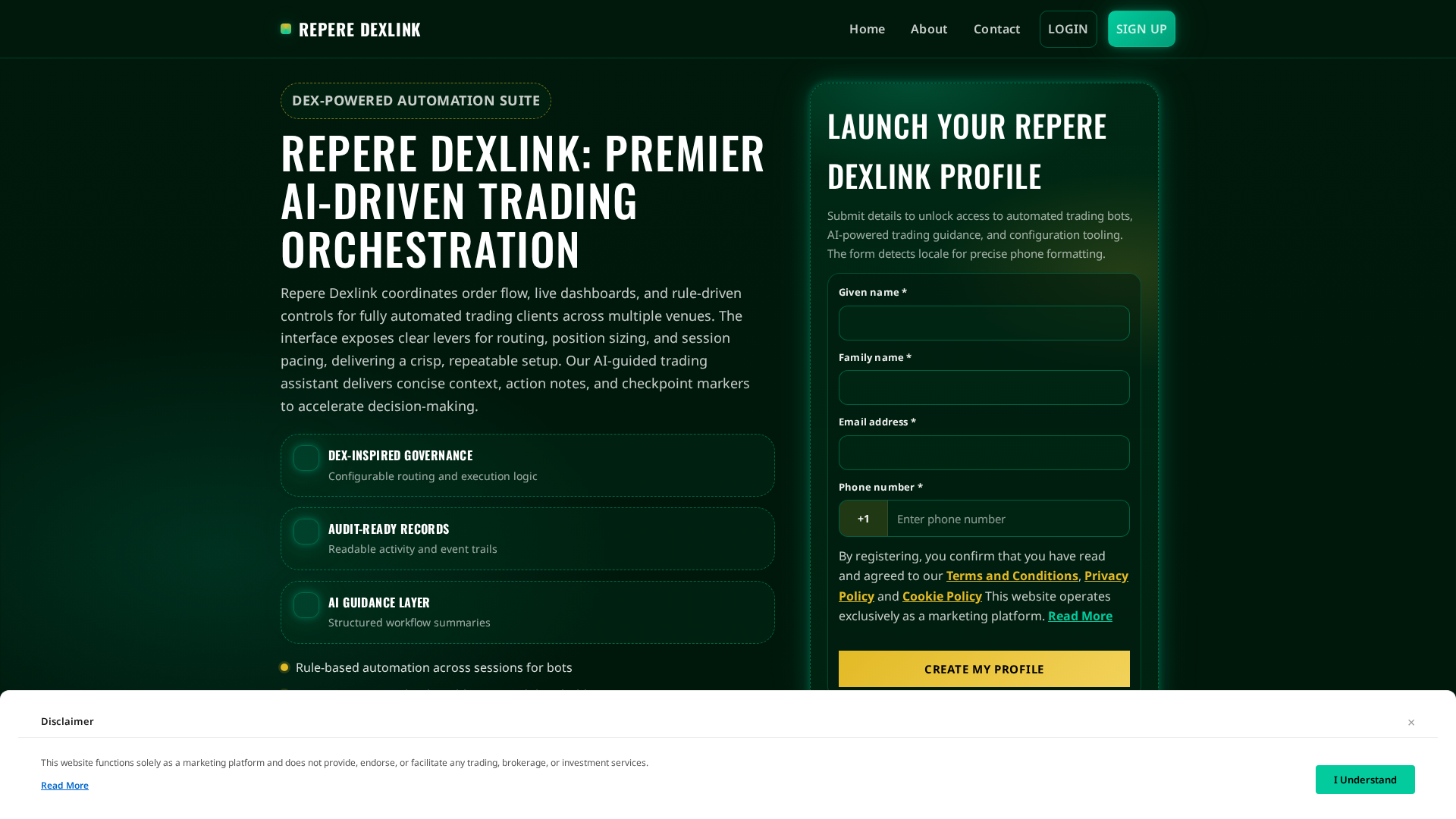 Screenshot of reperedexlink.shop