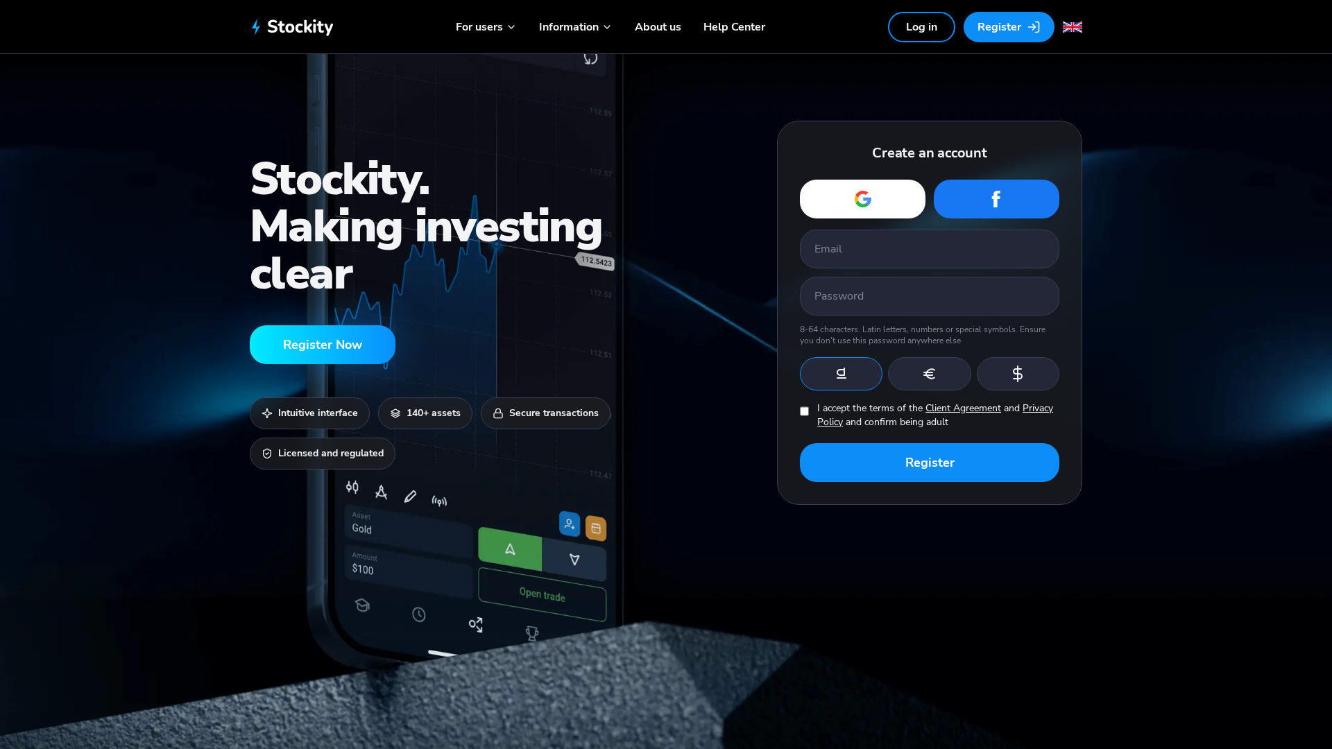 Screenshot of stockityreview.com