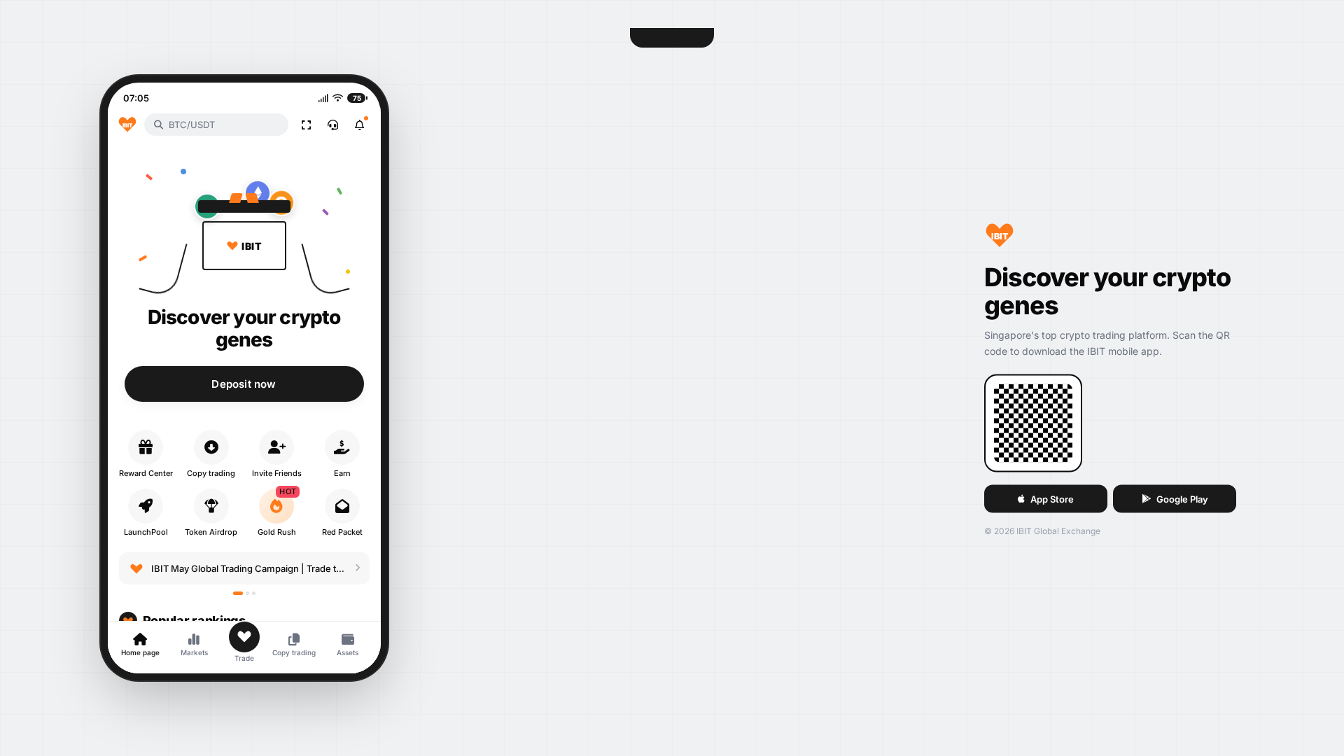 Screenshot of ibitglobal.exchange