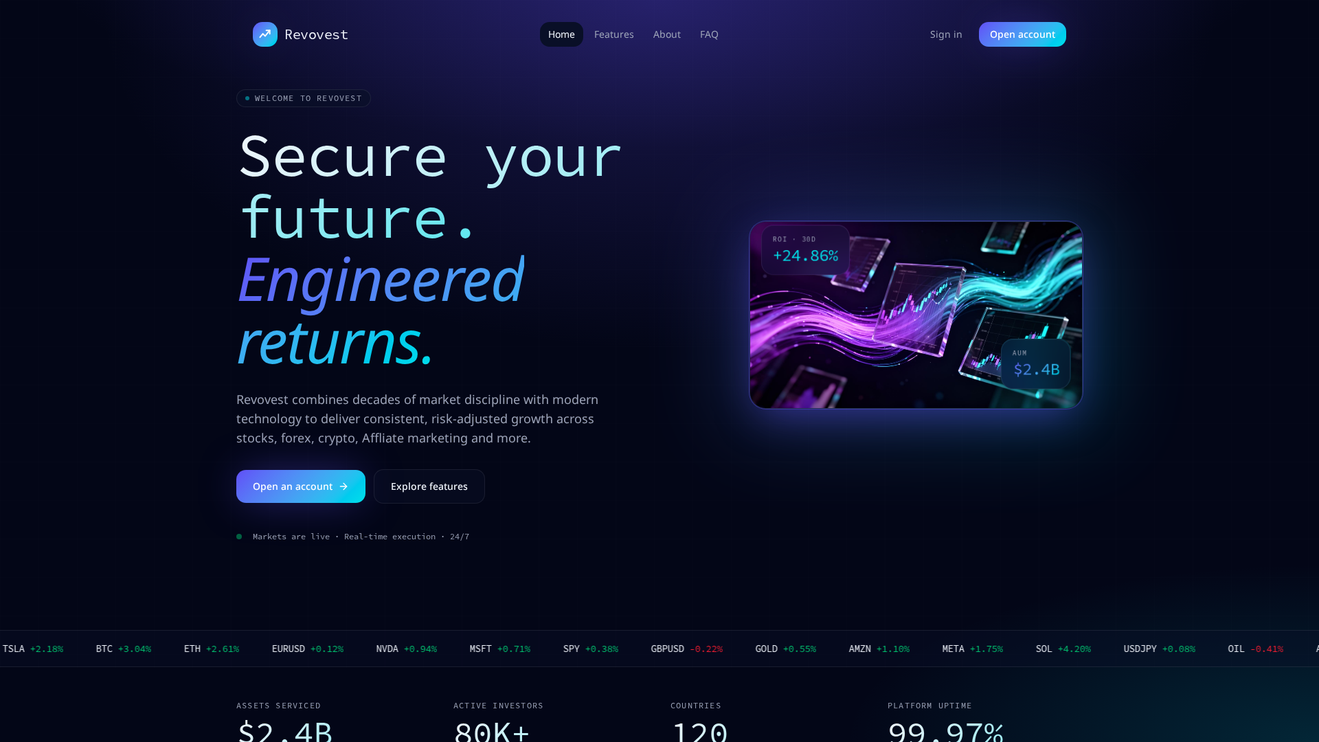 Screenshot of revovestcapitals.com