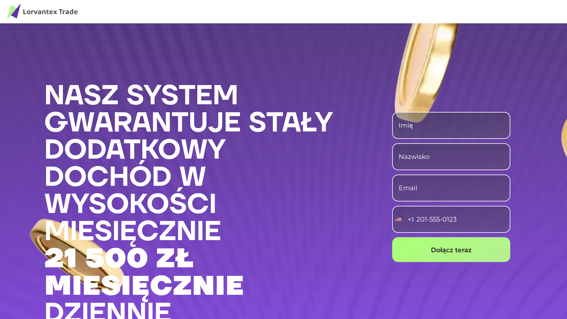 Screenshot of lorvantextrade.net
