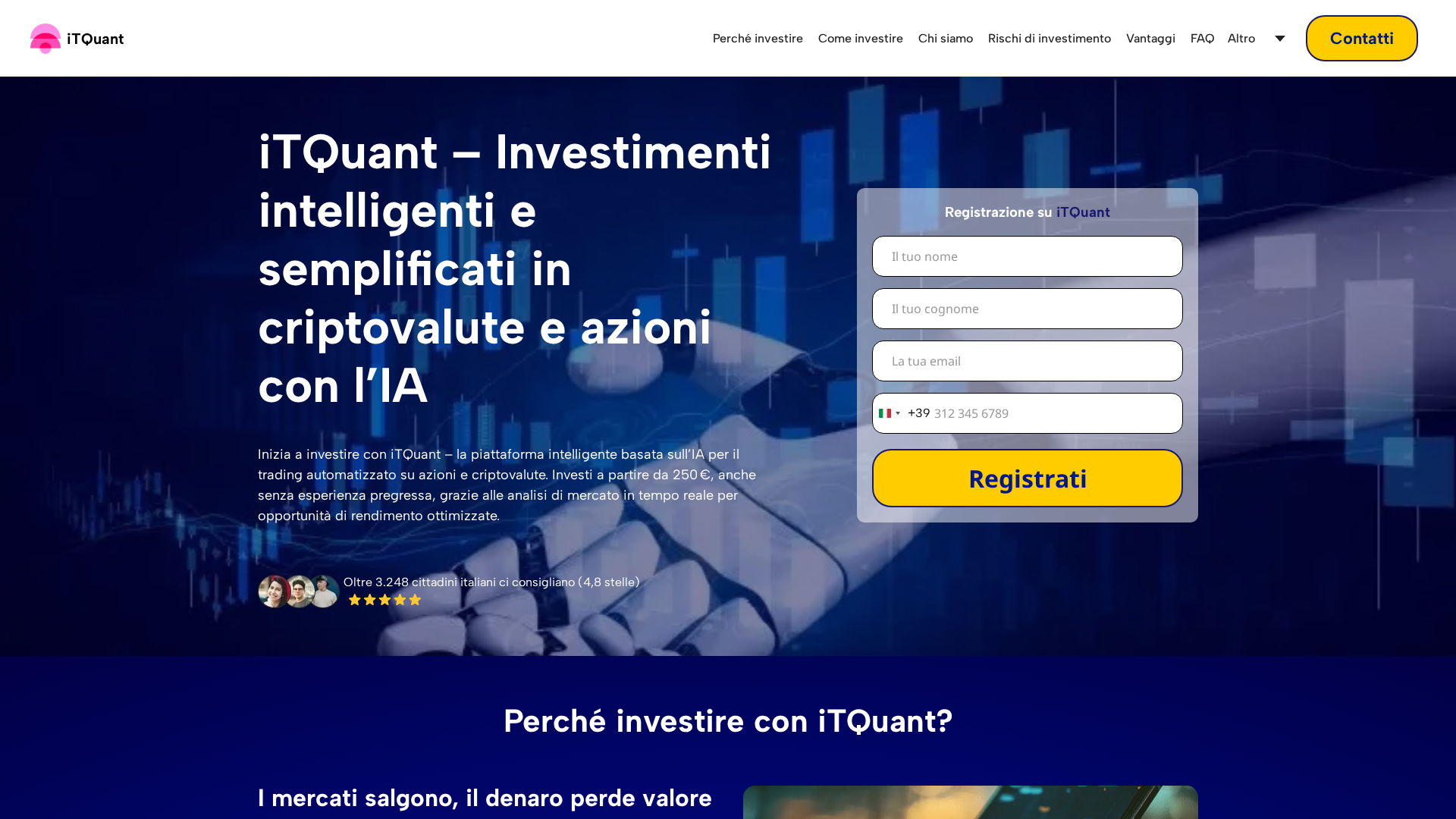 Screenshot of itquantia.net