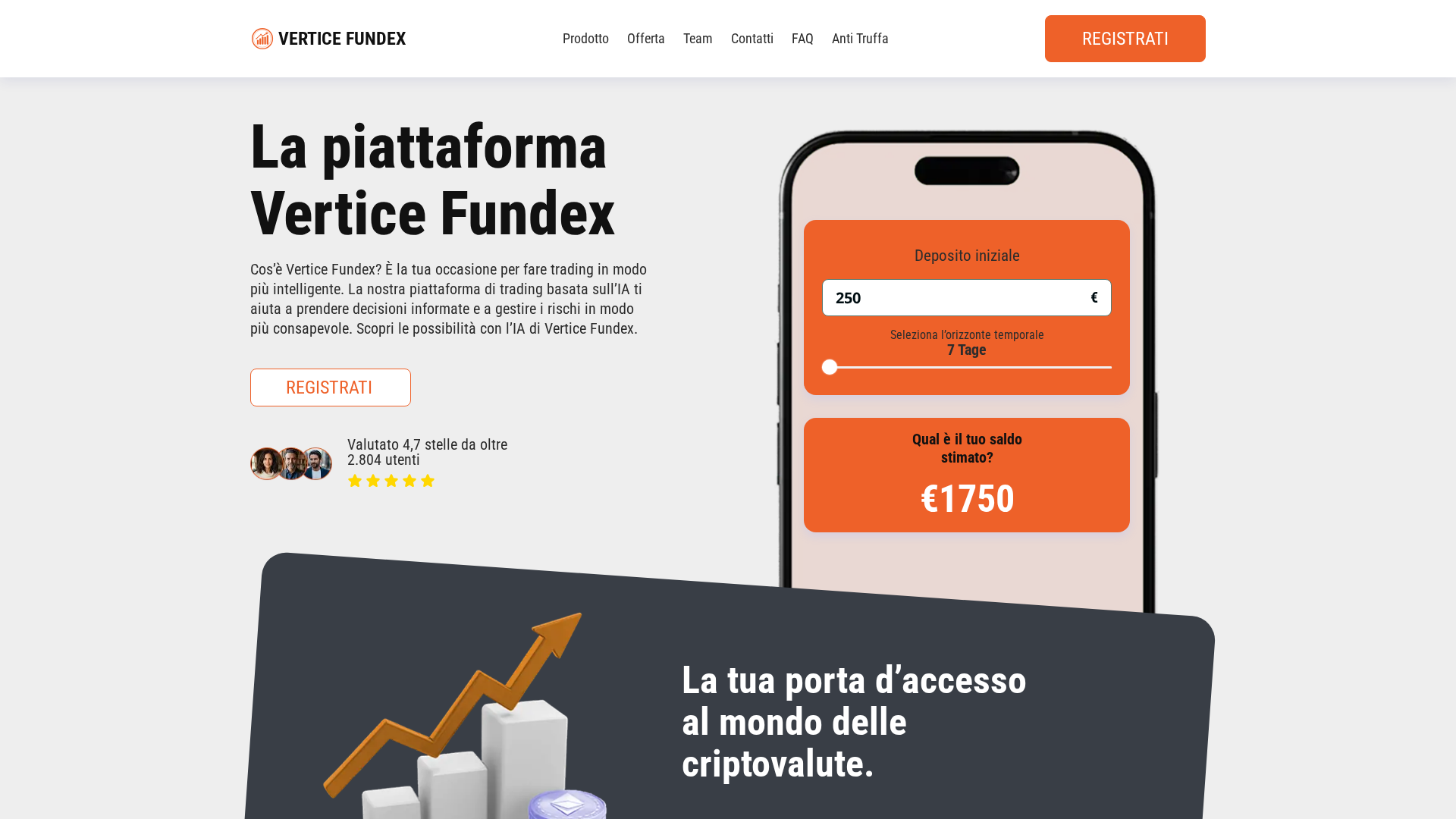 Screenshot of verticefundexia.net