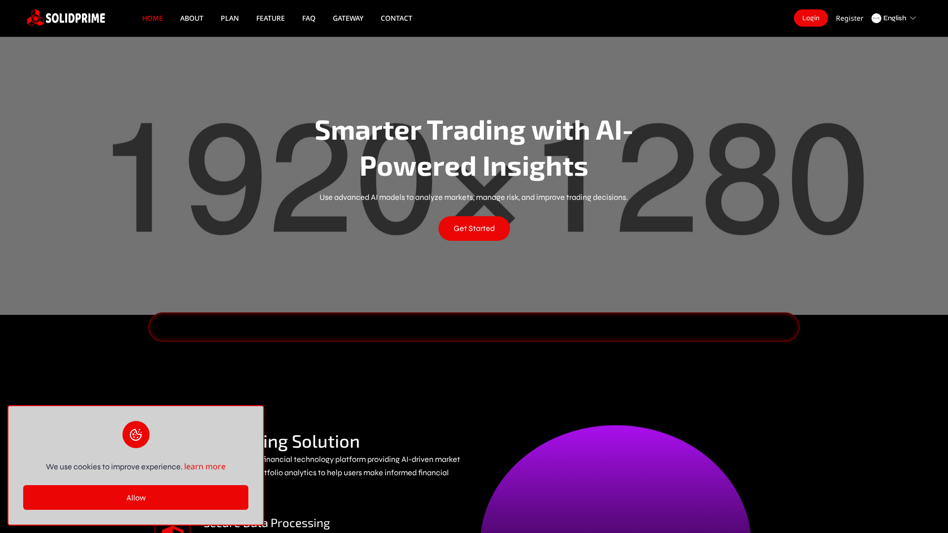 Screenshot of solidprime.xyz