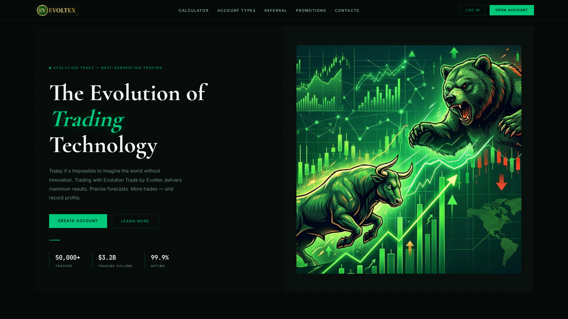 Screenshot of evoltex.site