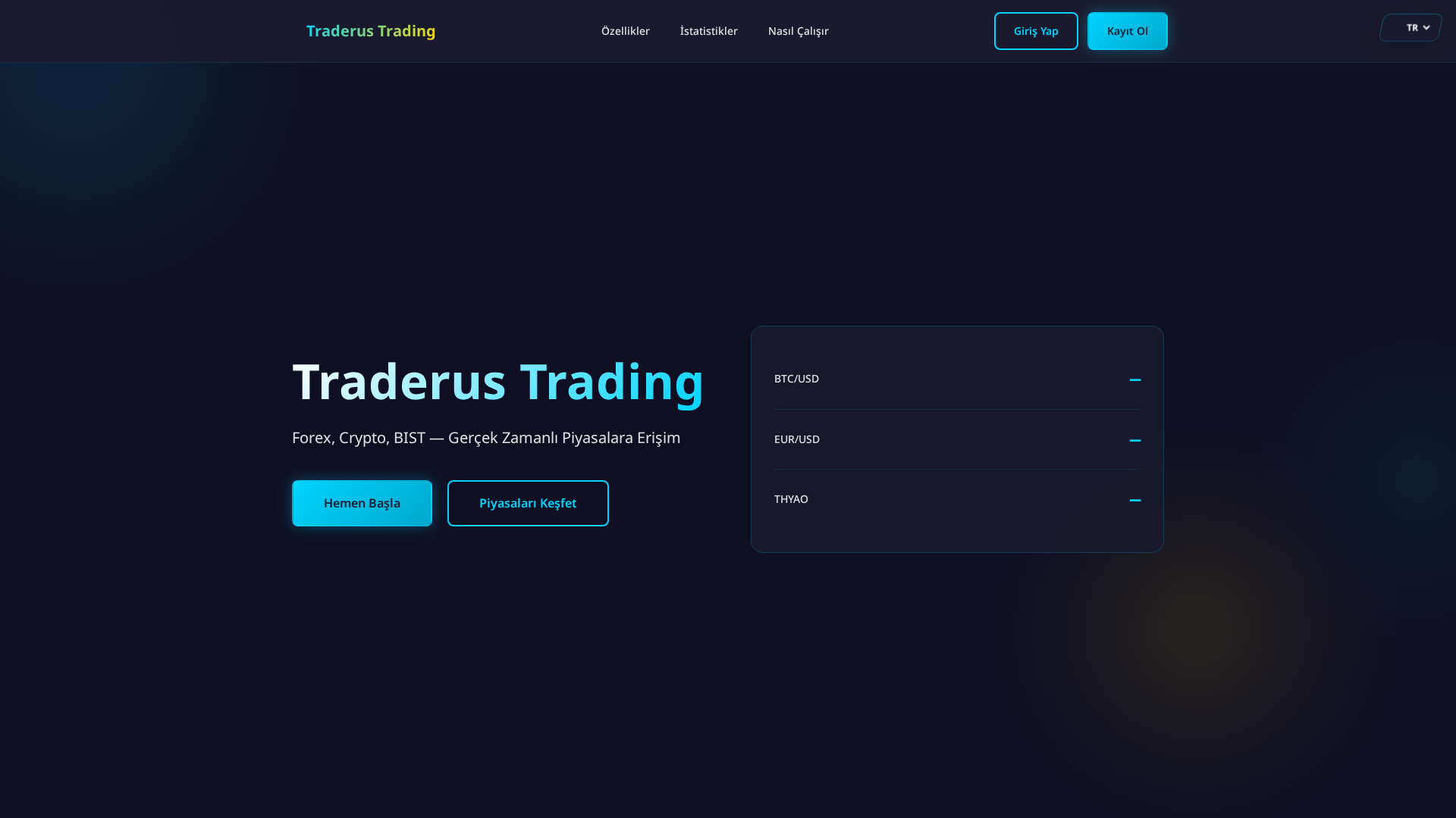 Screenshot of trauscrypto.com
