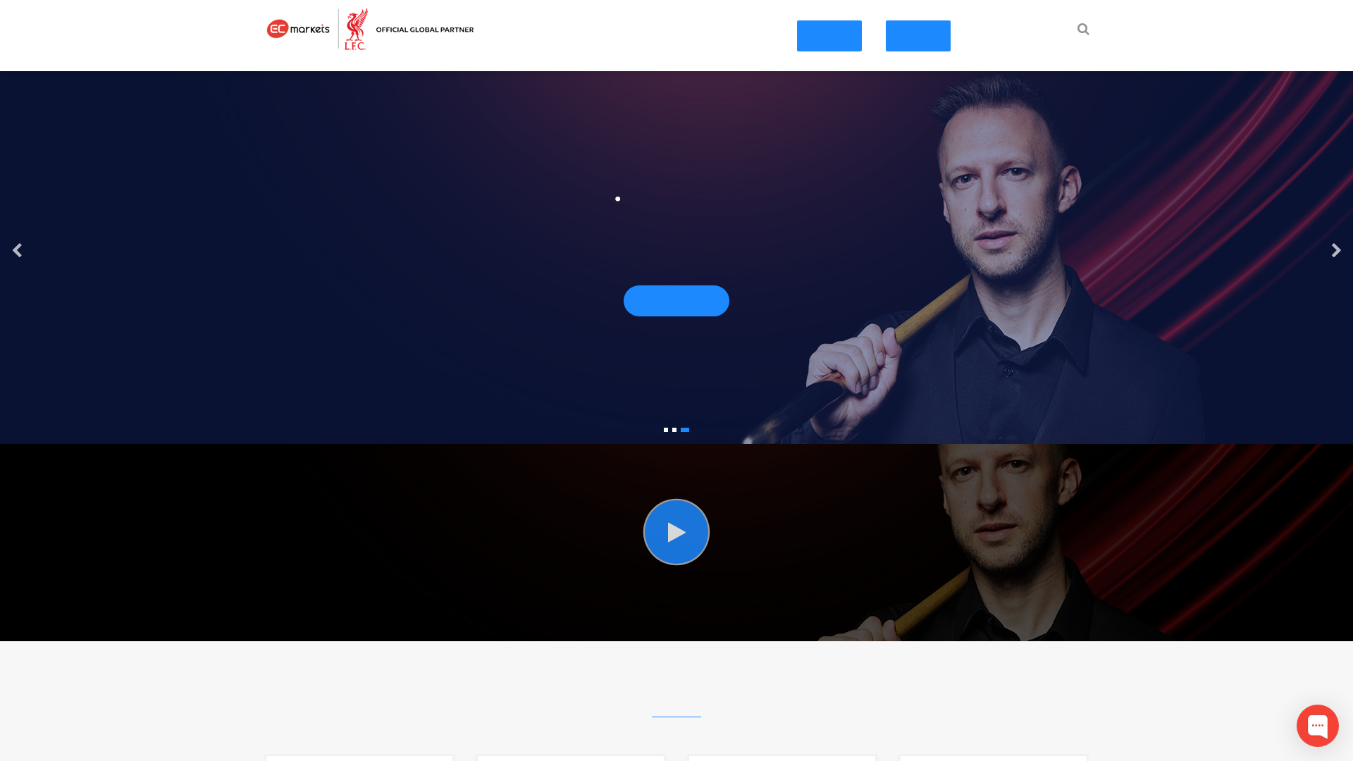 Screenshot of fxecmarkets.com