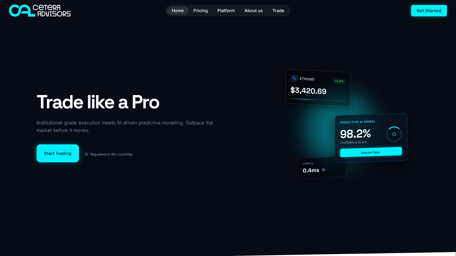 Screenshot of cetera-advisors.com