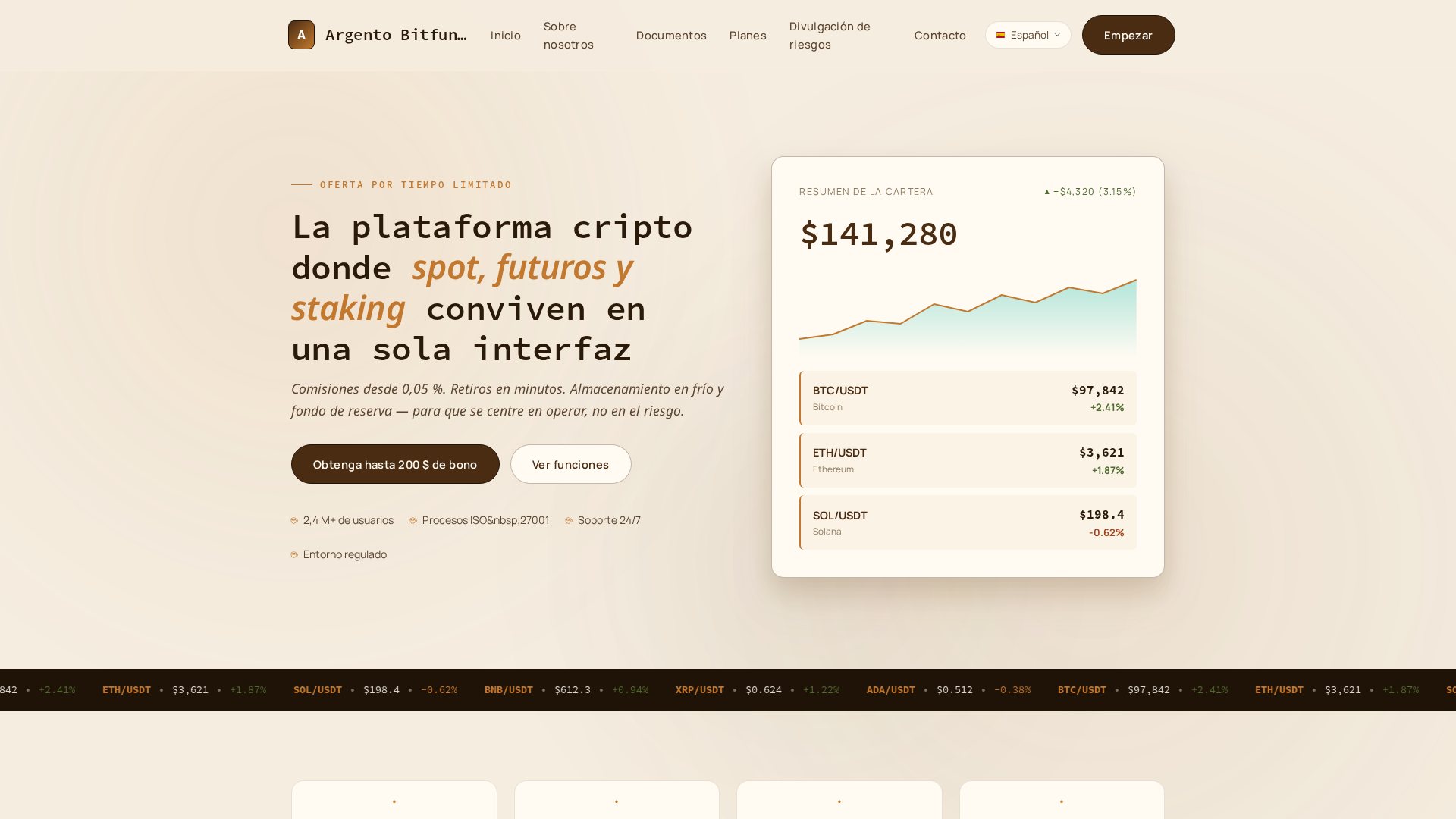 Screenshot of argento-bitfundix.pro