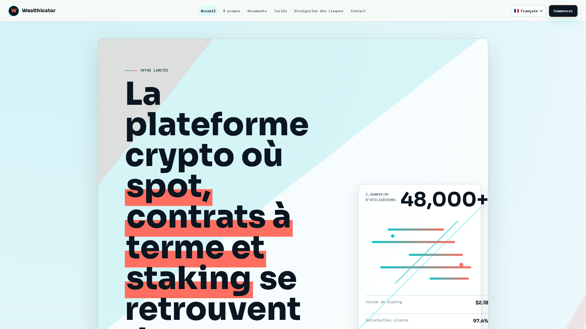 Screenshot of wealthicator-fr.org
