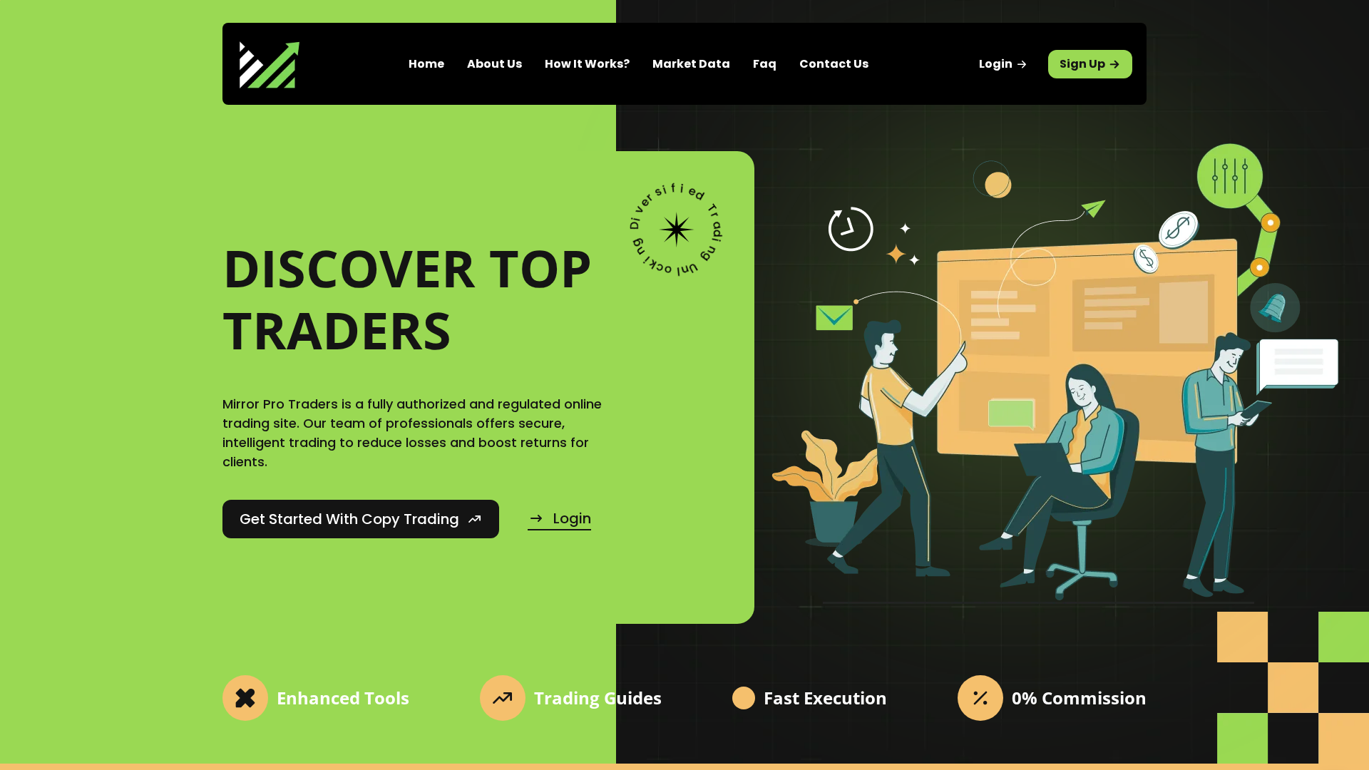 Screenshot of tradewithexperts.org