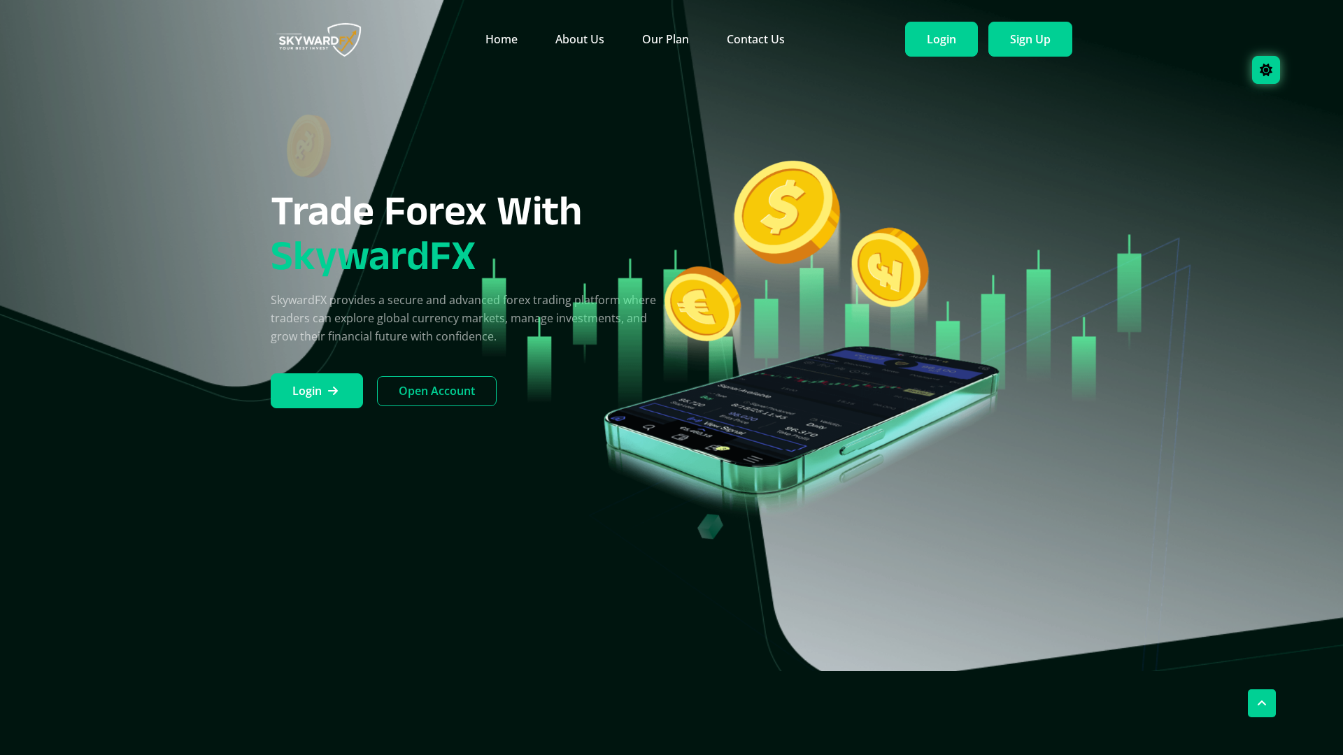 Screenshot of skywardfx.live