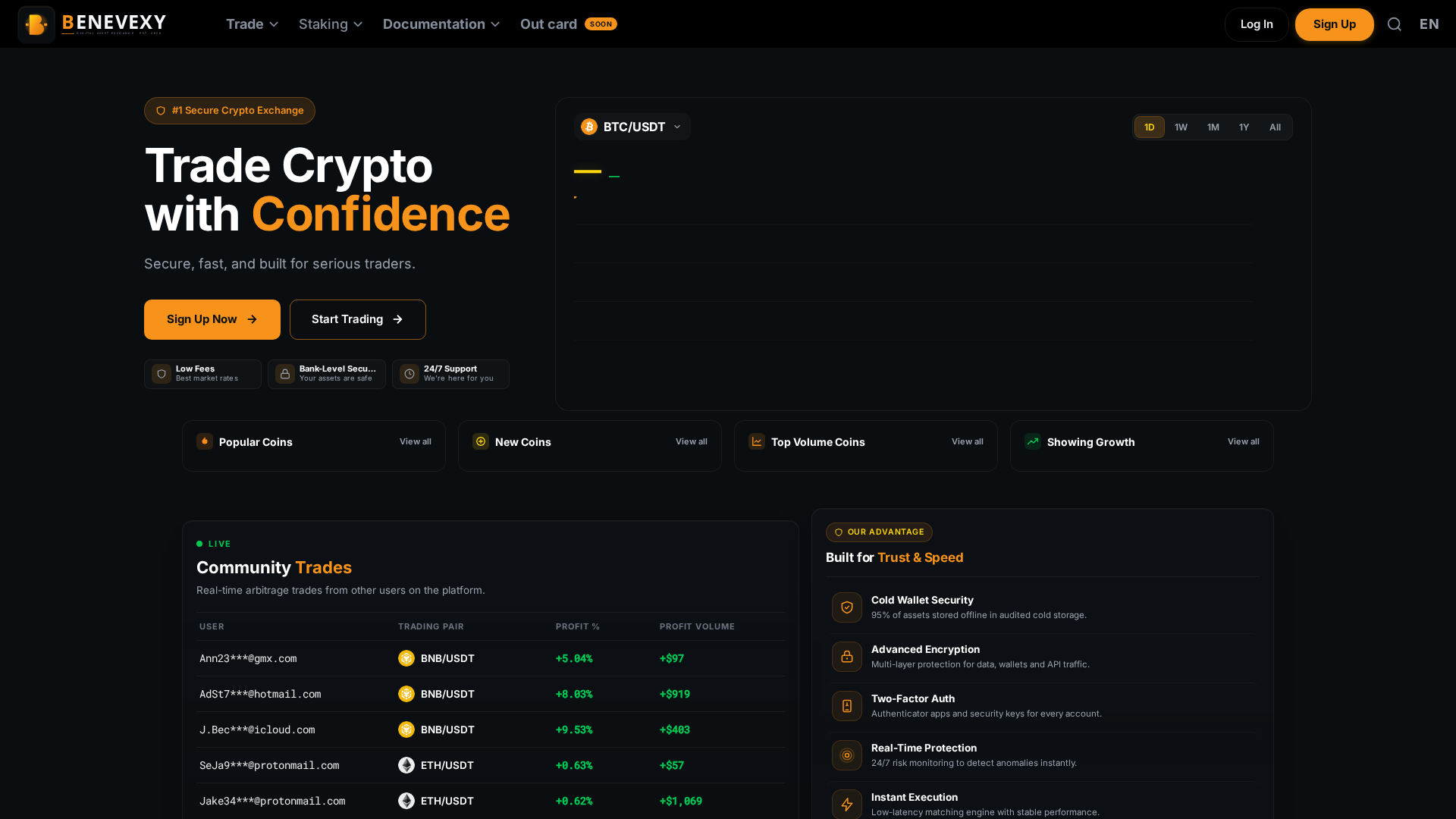 Screenshot of benevexy.com