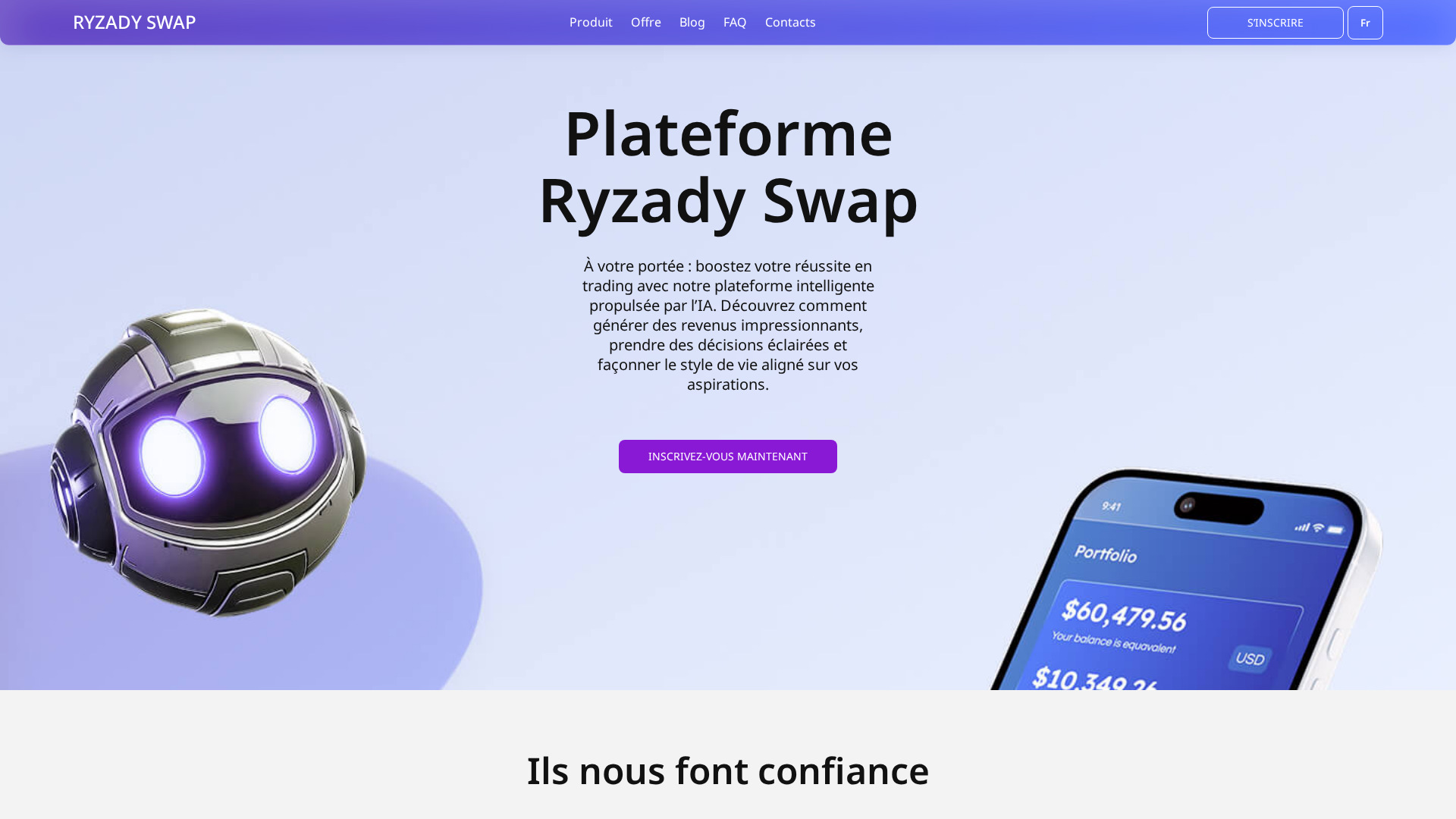 Screenshot of ryzady-swap.com