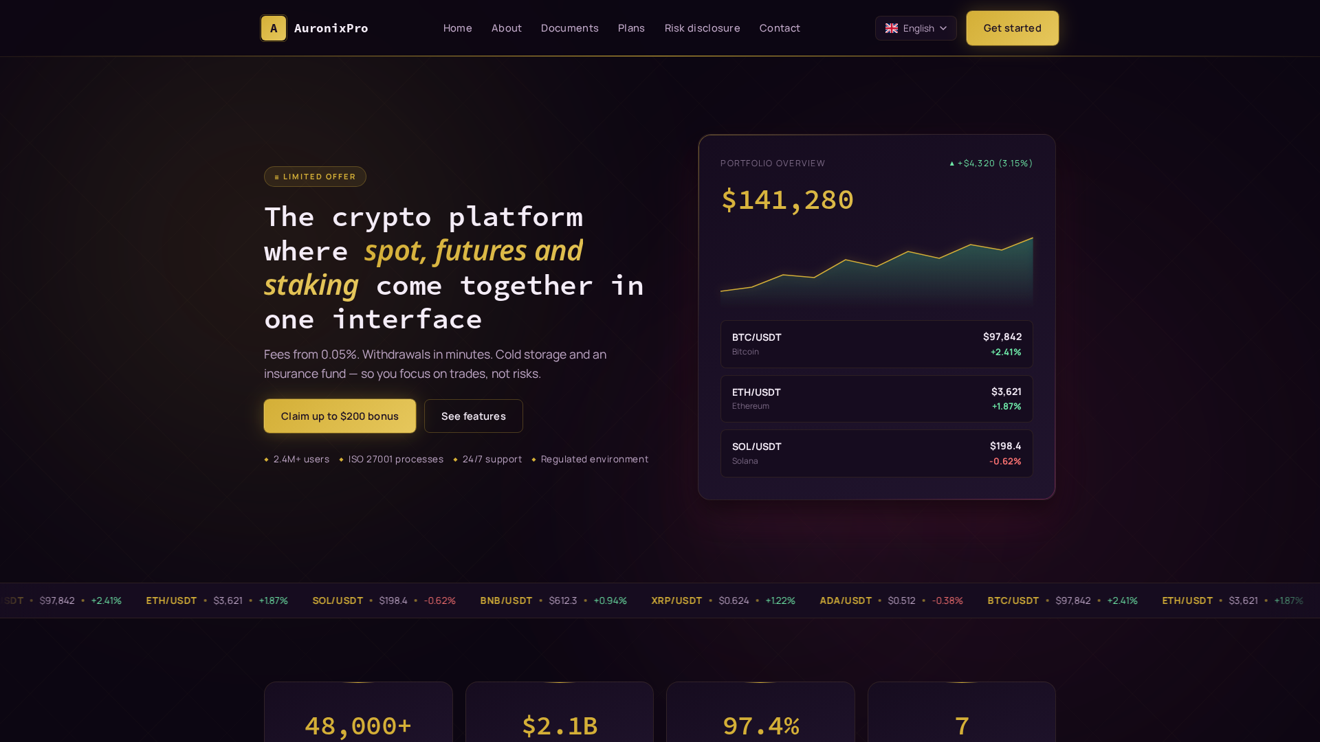 Screenshot of auronixpro.org