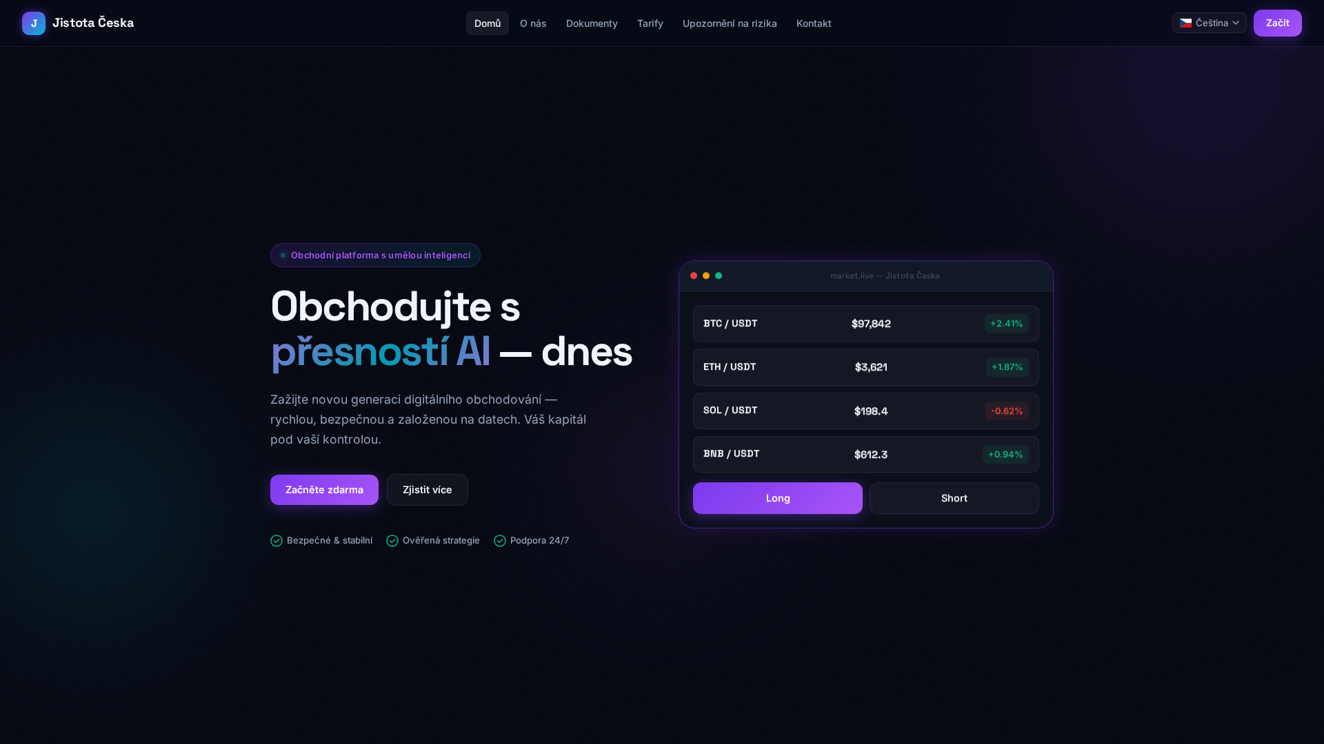 Screenshot of jistotaceska.pro