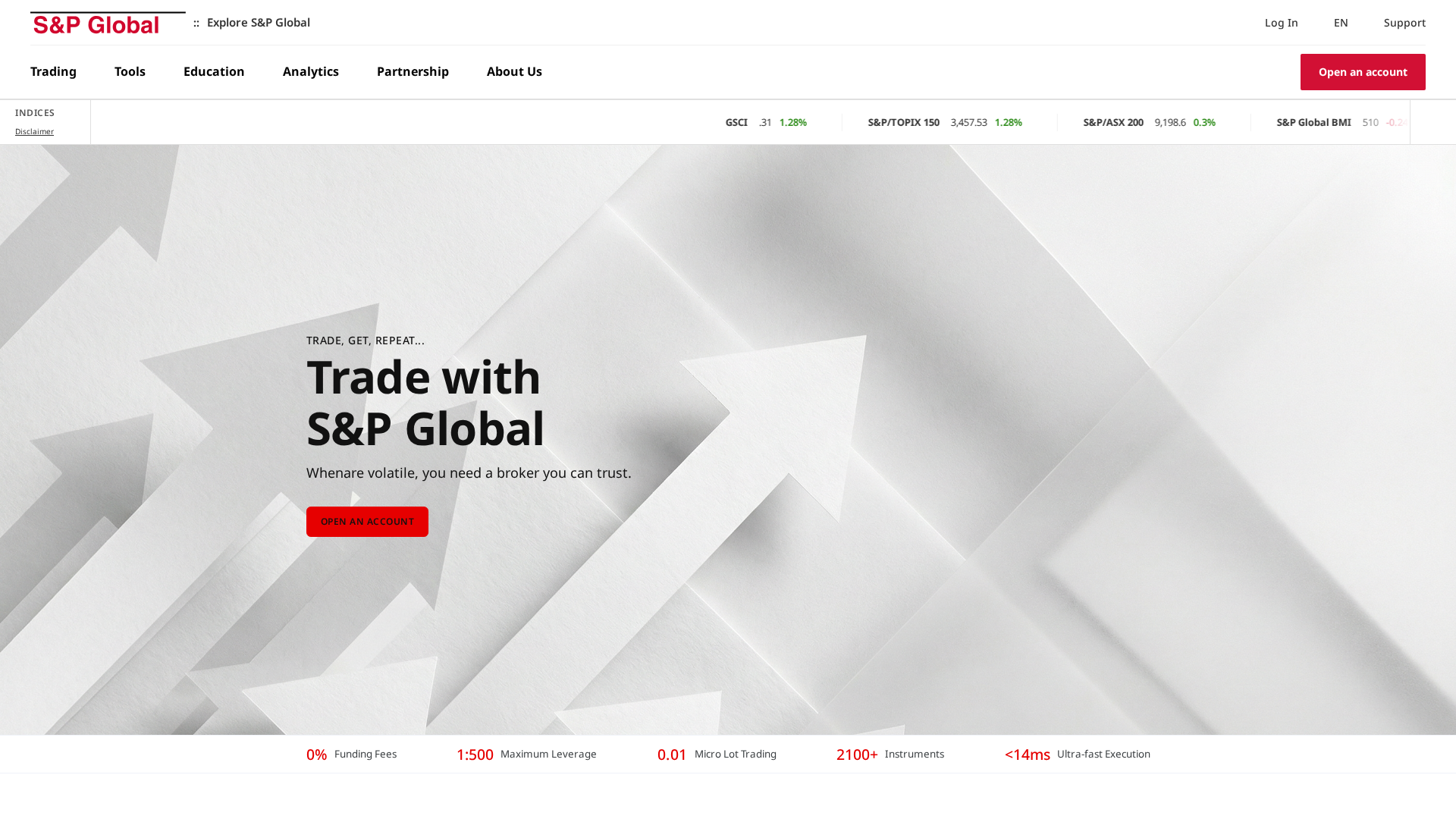 Screenshot of spglobalize.org