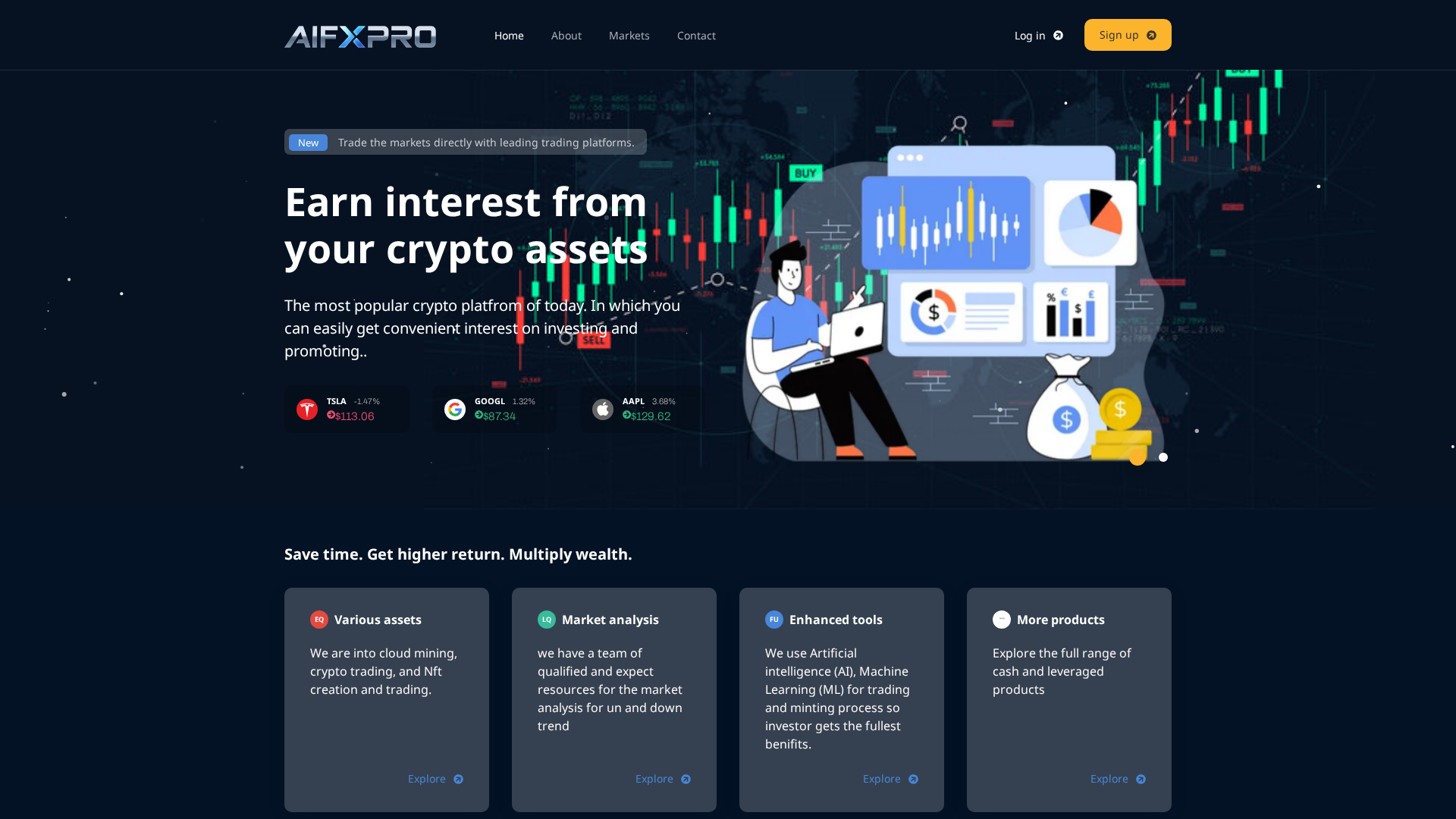 Screenshot of aifxpro.world
