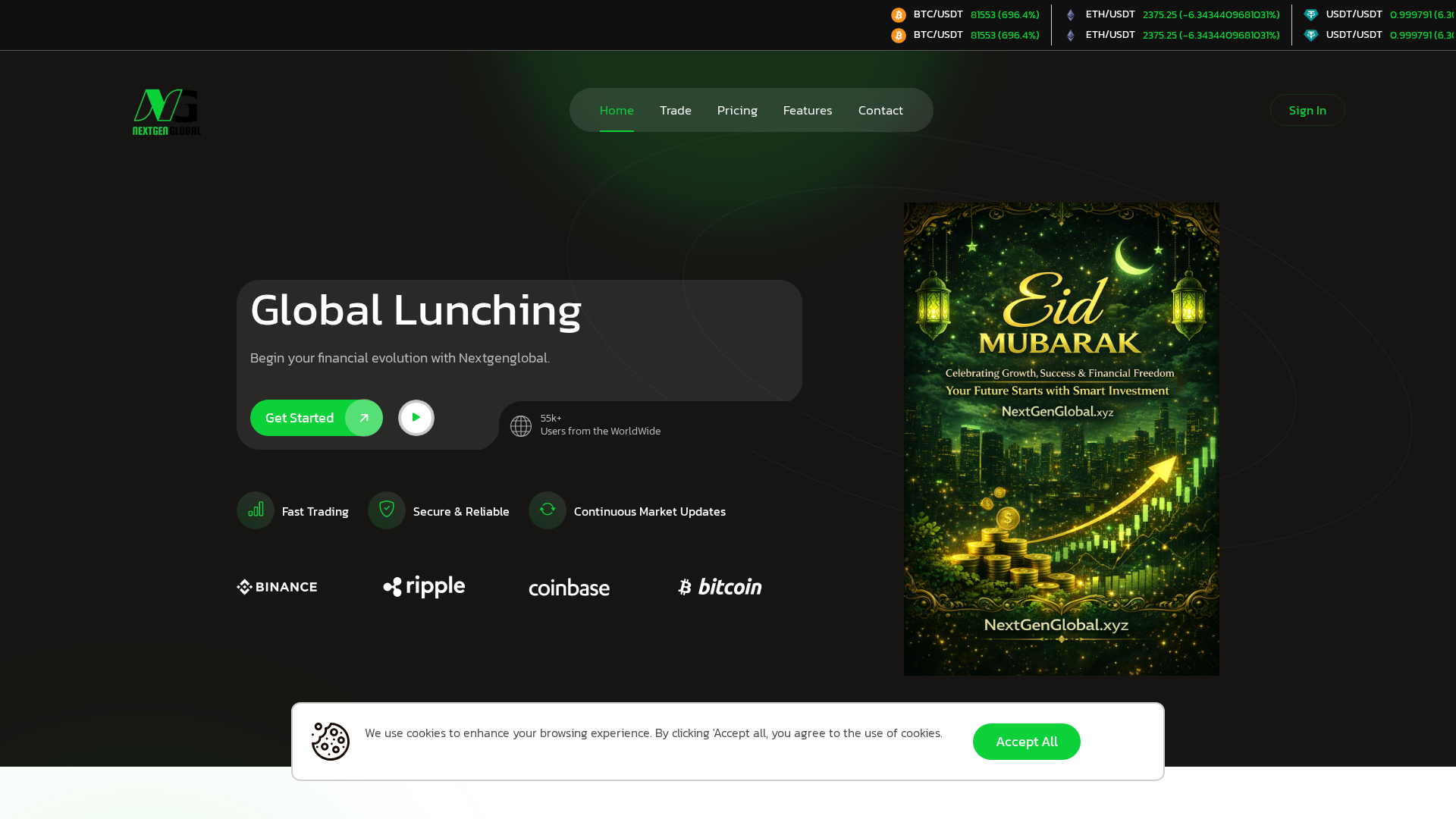 Screenshot of nextgenglobal.top