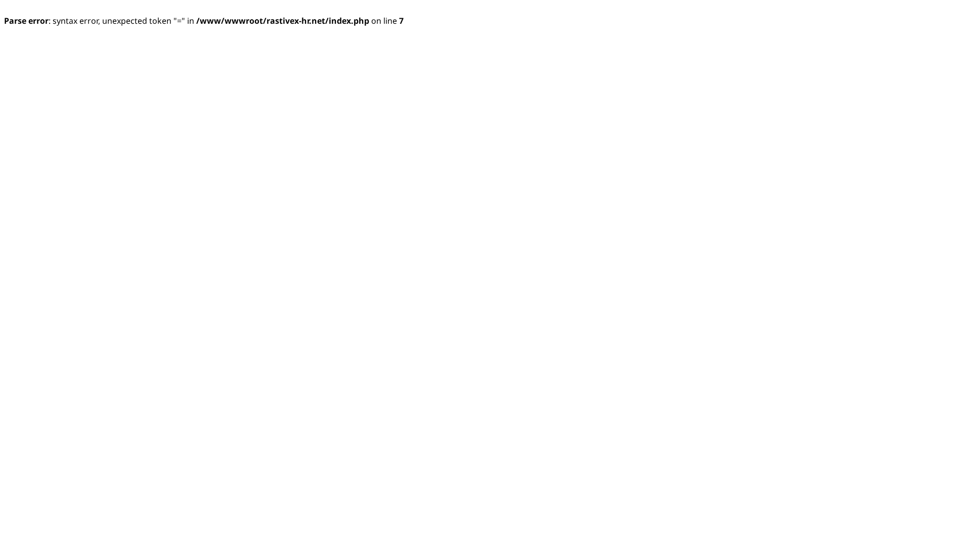Screenshot of rastivex-hr.net