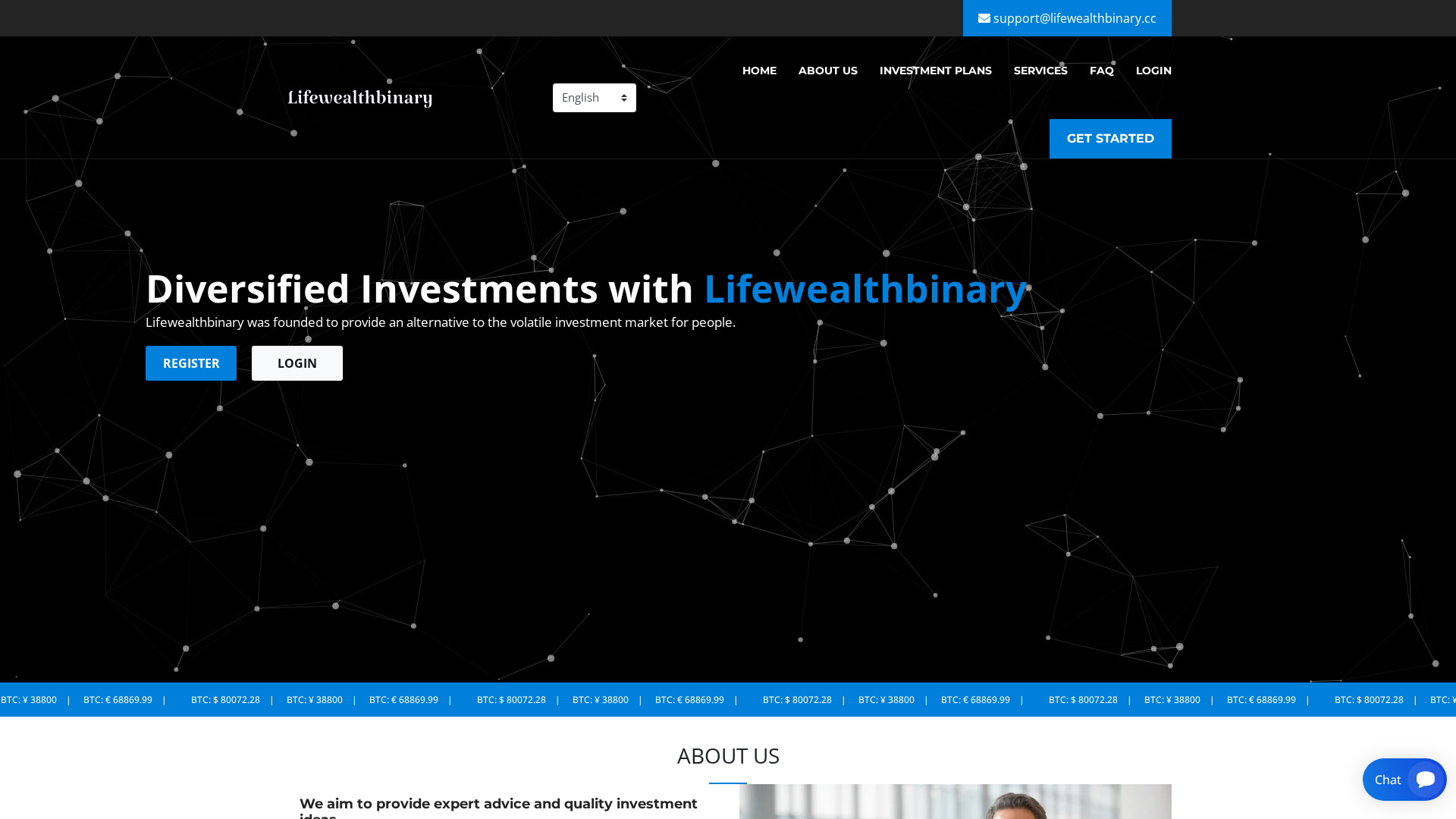 Screenshot of lifewealthbinary.cc