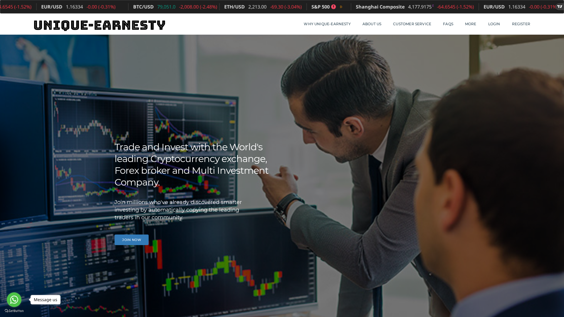 Screenshot of unique-earnesty.cc