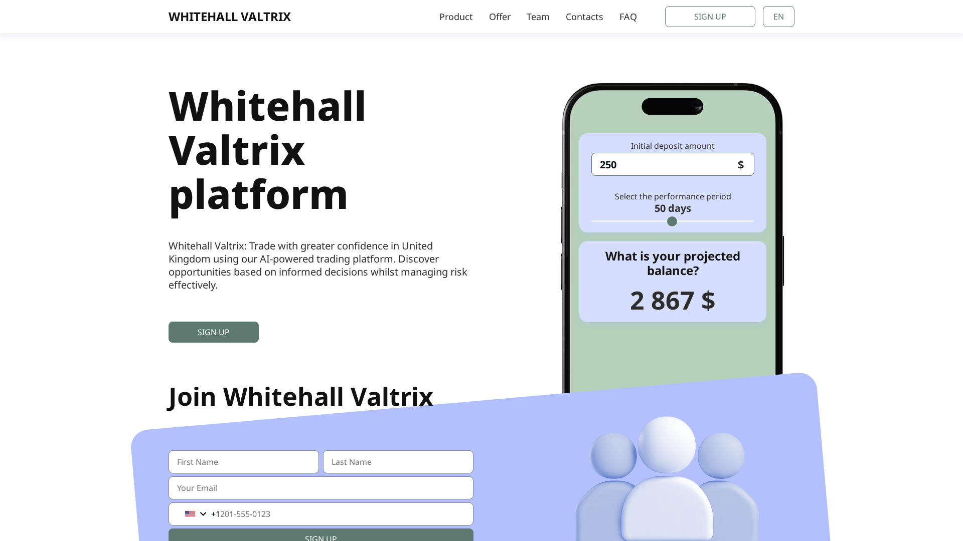 Screenshot of whitehall-valtrix.com