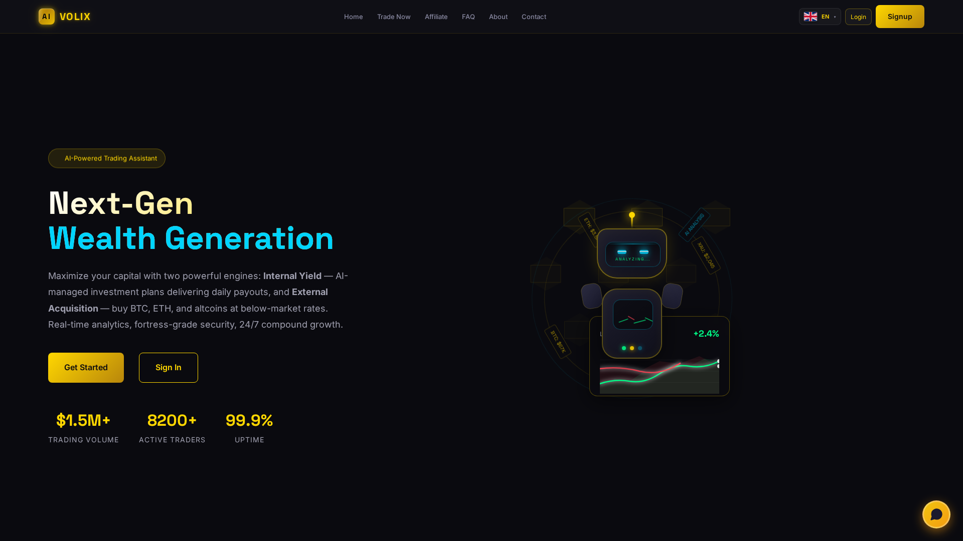 Screenshot of aivolix.com