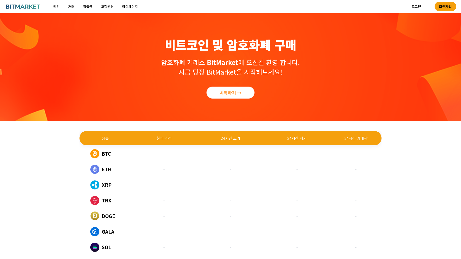 Screenshot of bitmarket-24.com