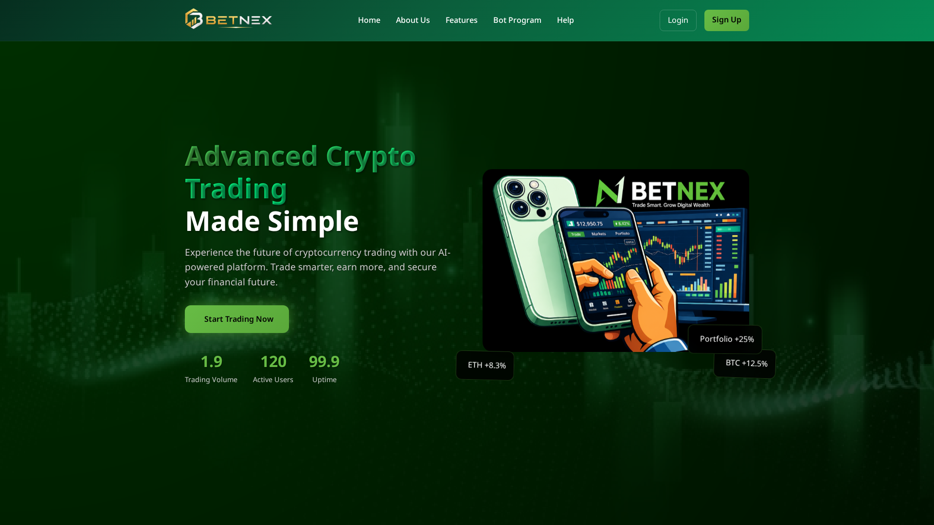 Screenshot of betnex.live