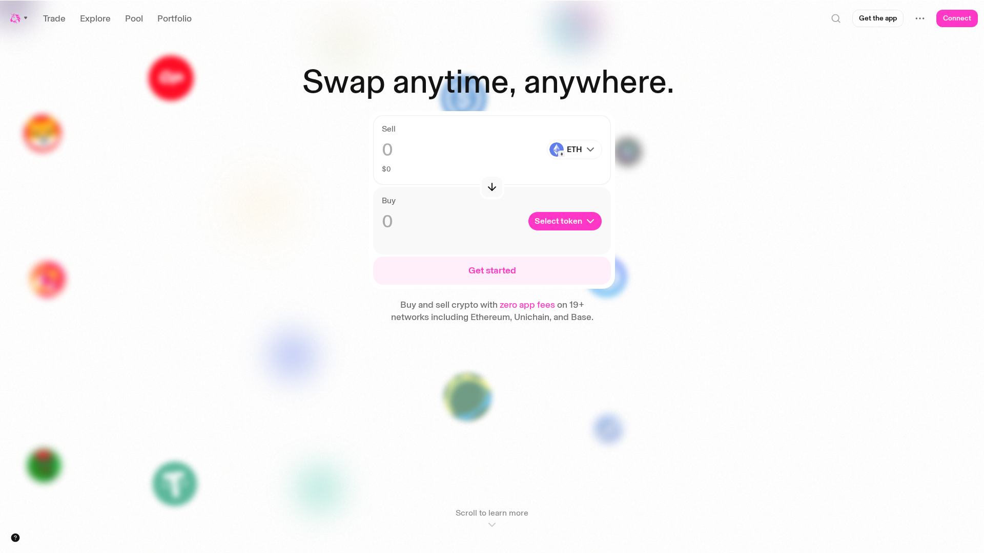 Screenshot of swap-uniswap.org