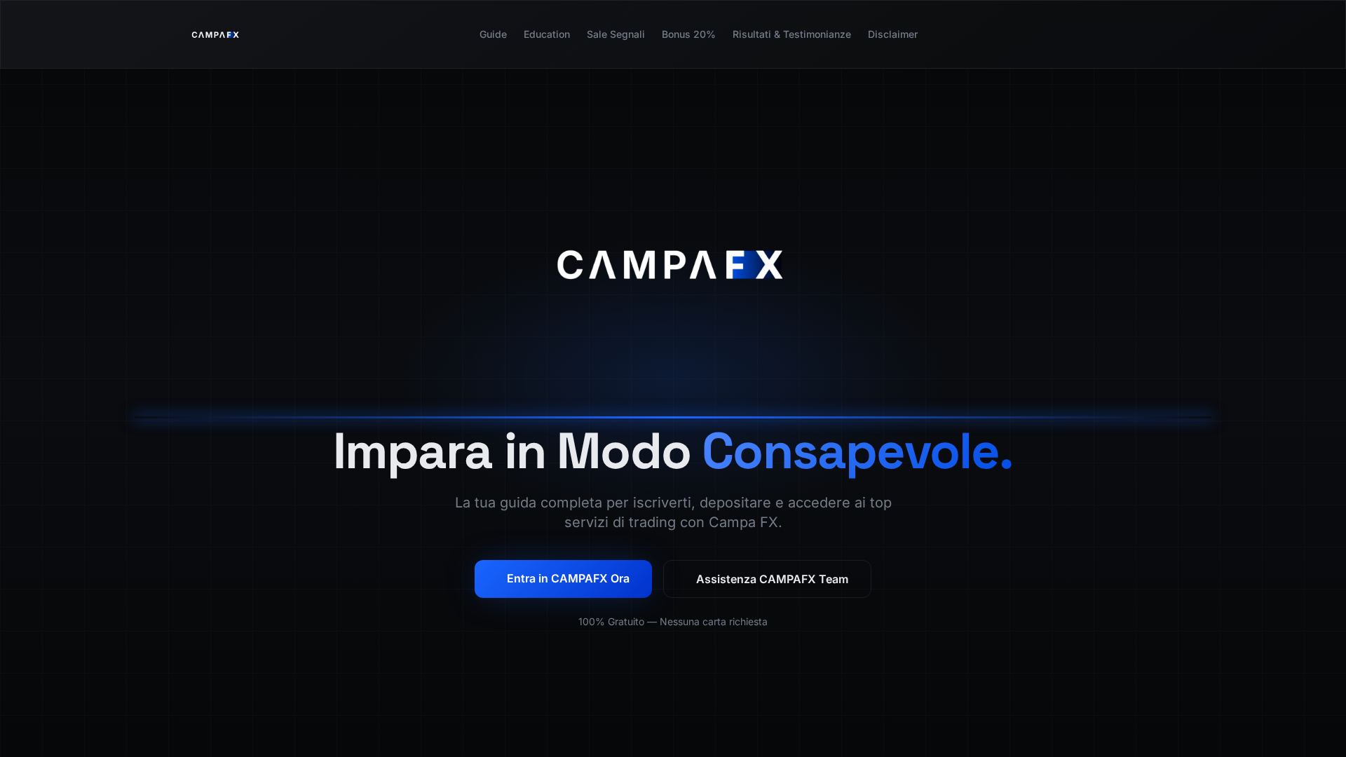 Screenshot of campafx.com
