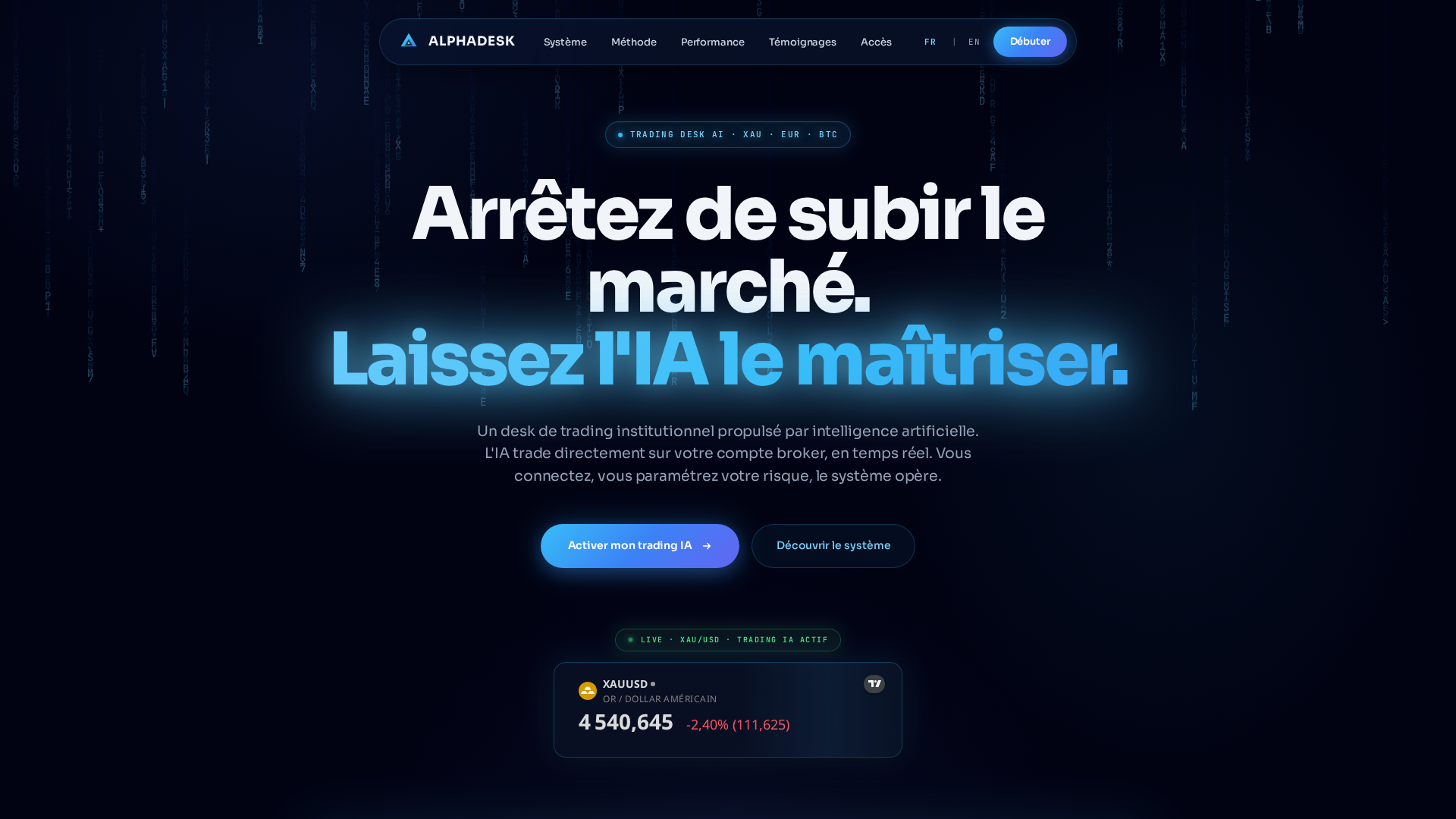 Screenshot of alphadeskia.com