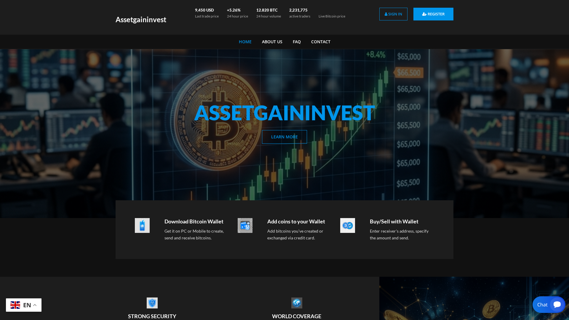 Screenshot of assetgaininvest.top