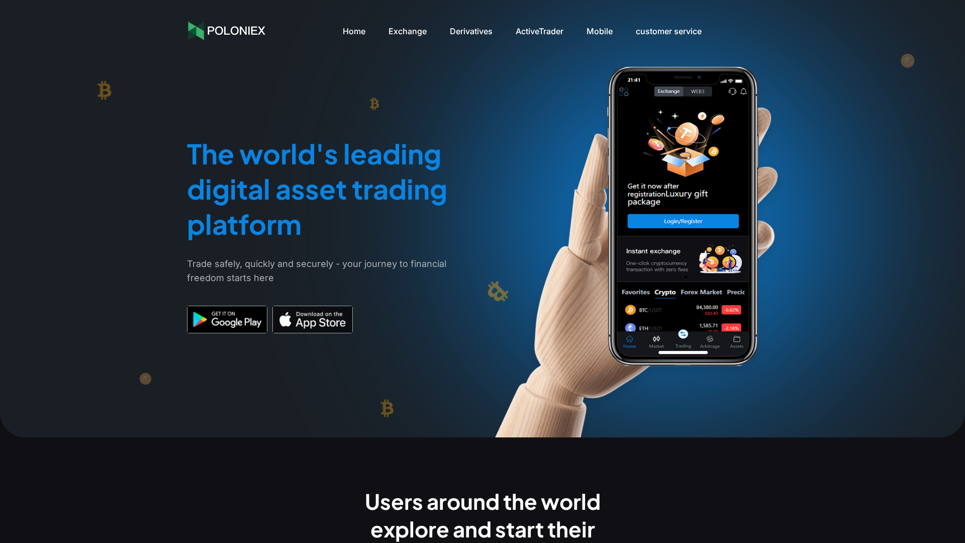 Screenshot of poloniexoffsite.com