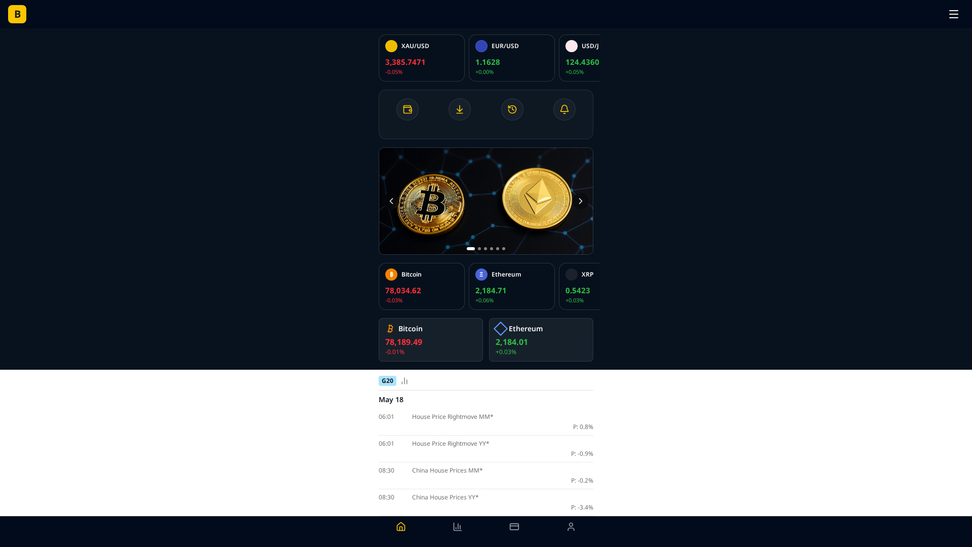 Screenshot of lbank-trading.space