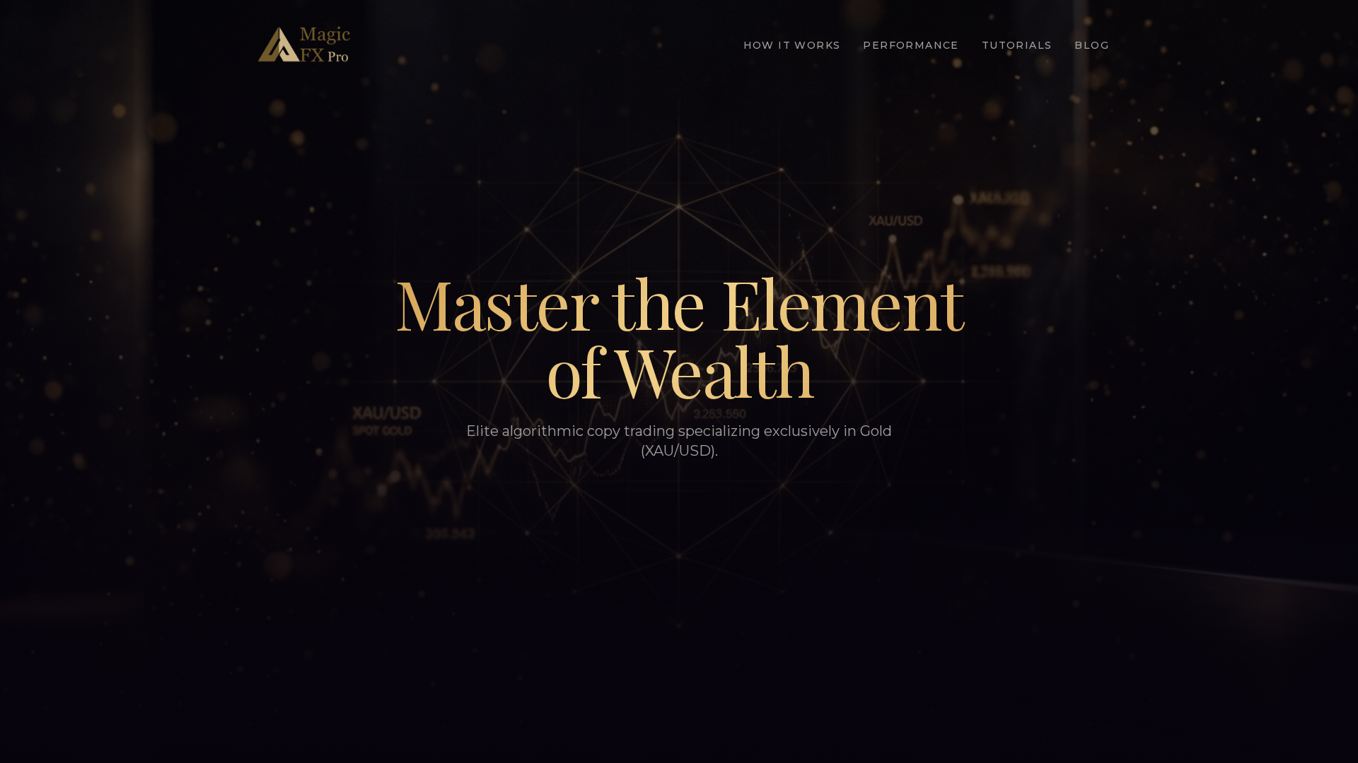 Screenshot of magicfx.pro