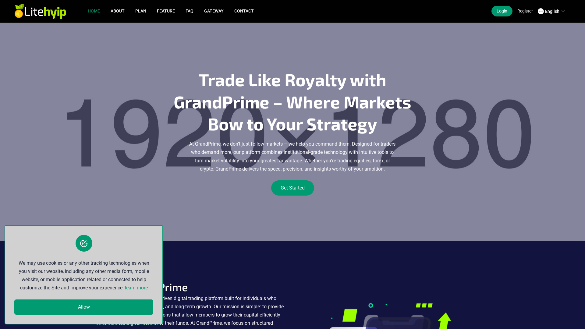 Screenshot of grandix-prime.com