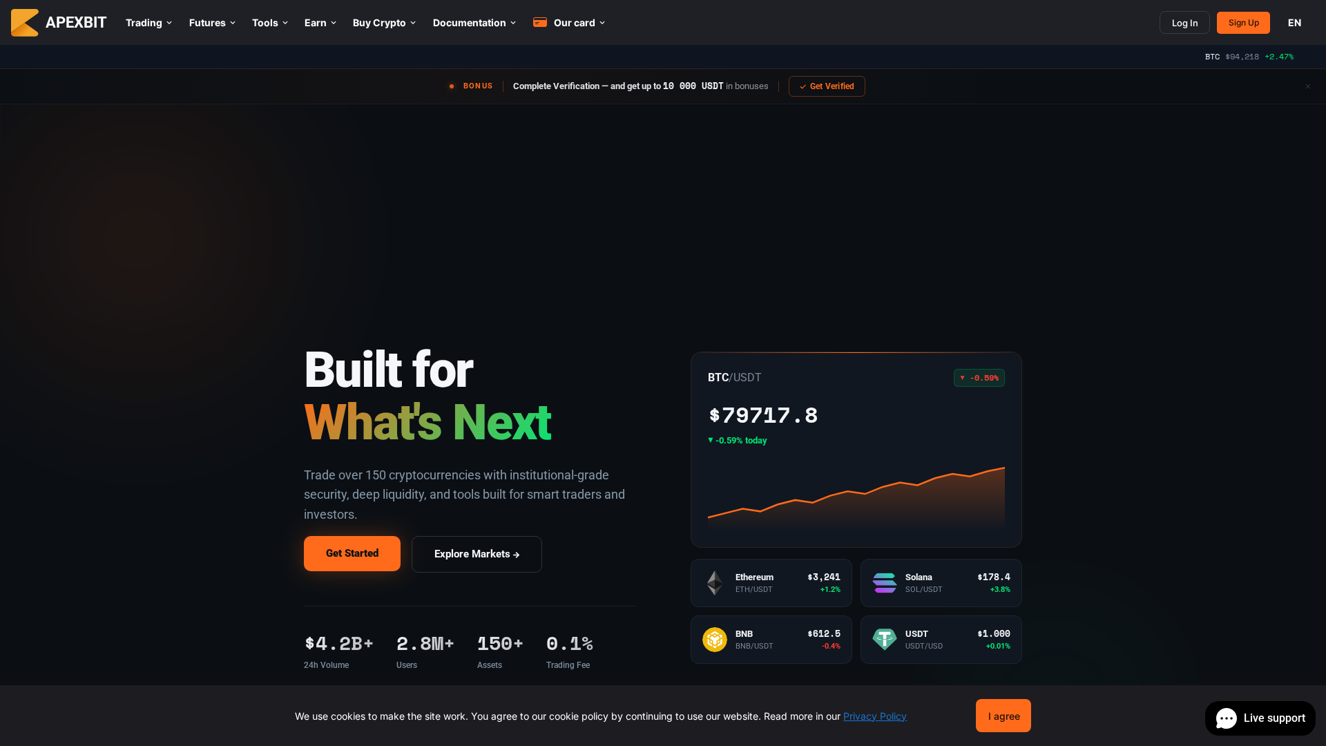 Screenshot of apexbit.capital