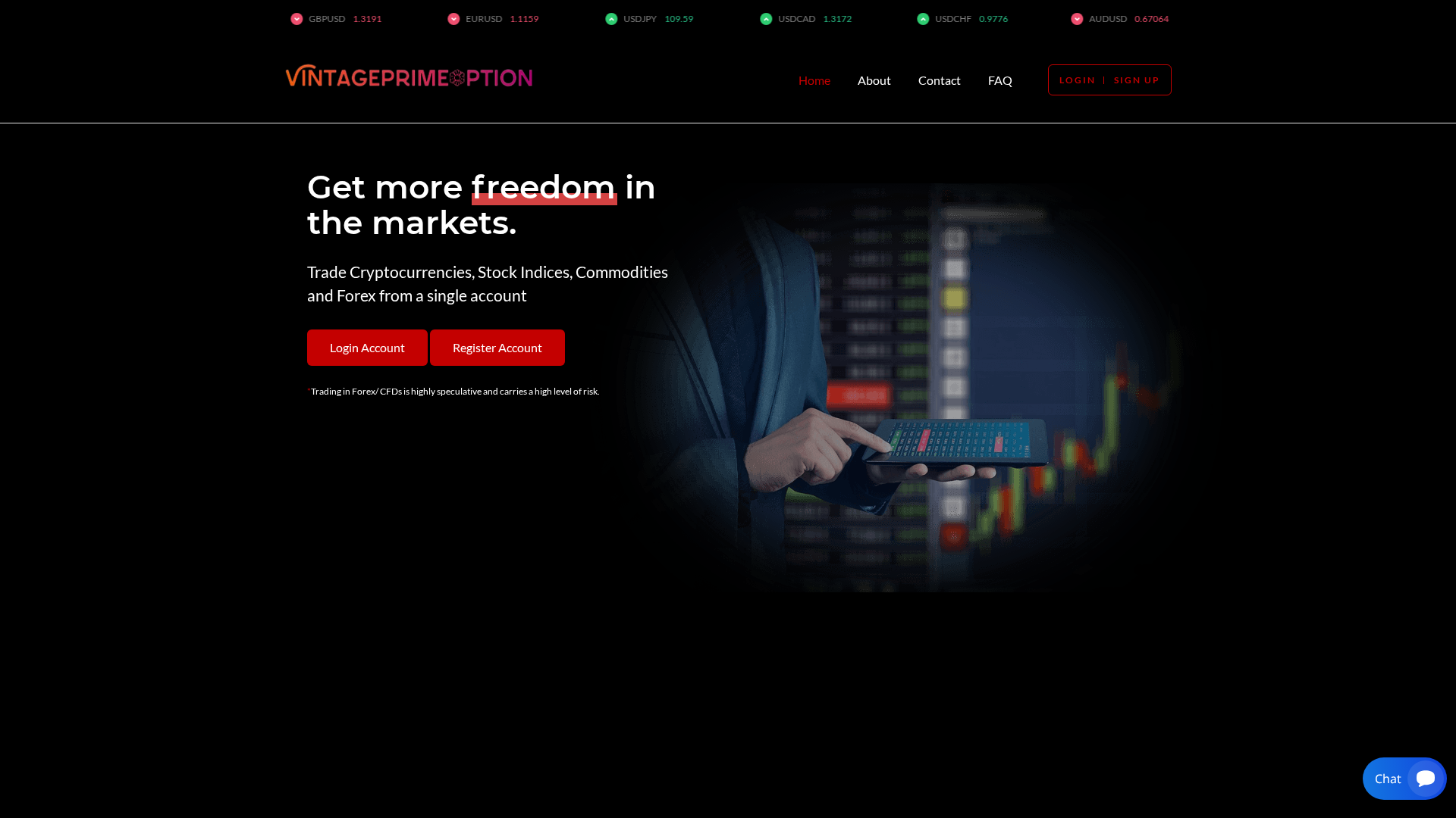 Screenshot of vintageprimeoption.live
