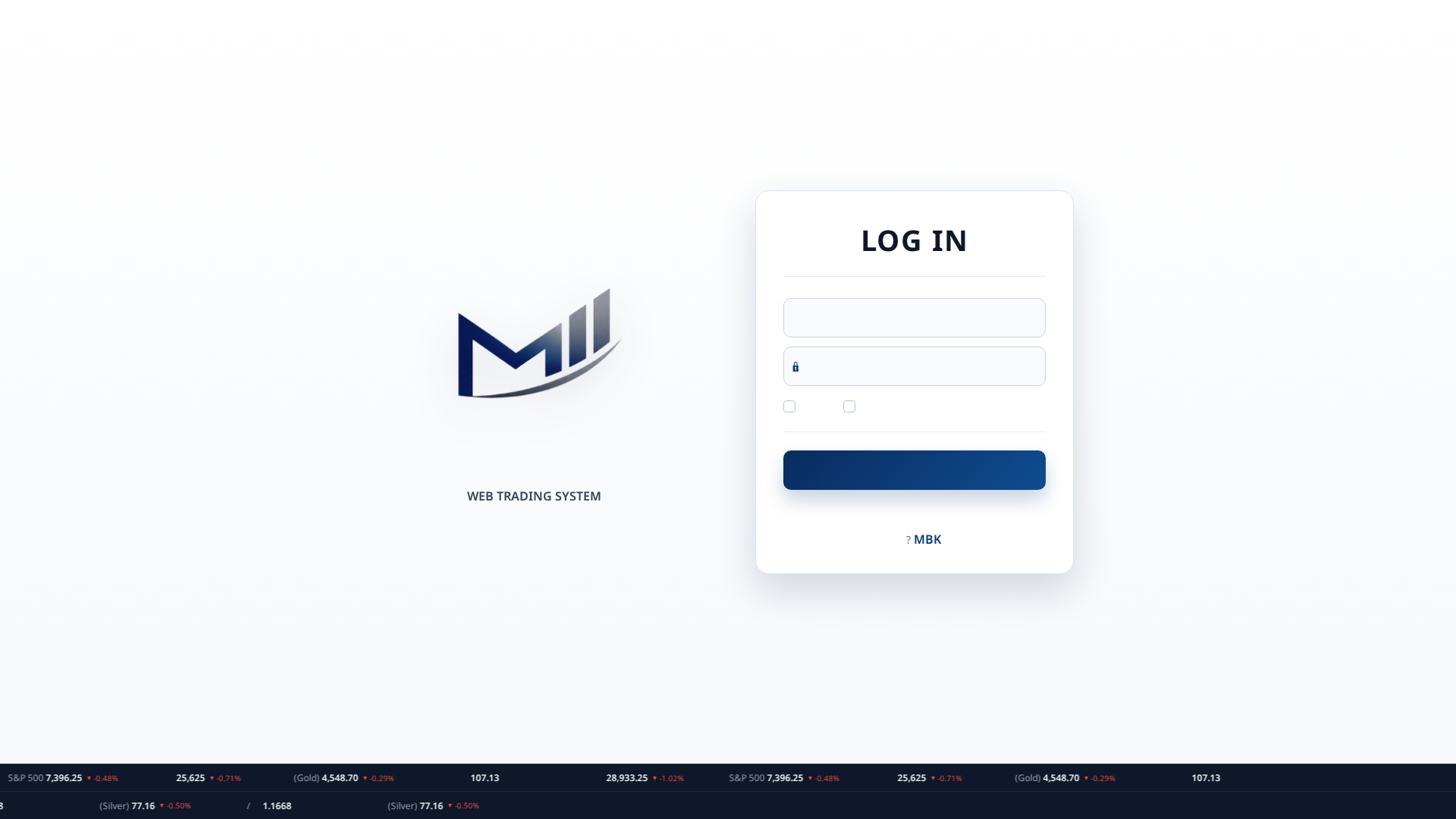 Screenshot of mbkstock.com