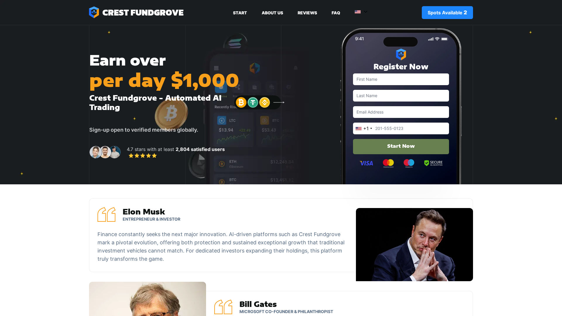 Screenshot of crest-fundgrove.cfd