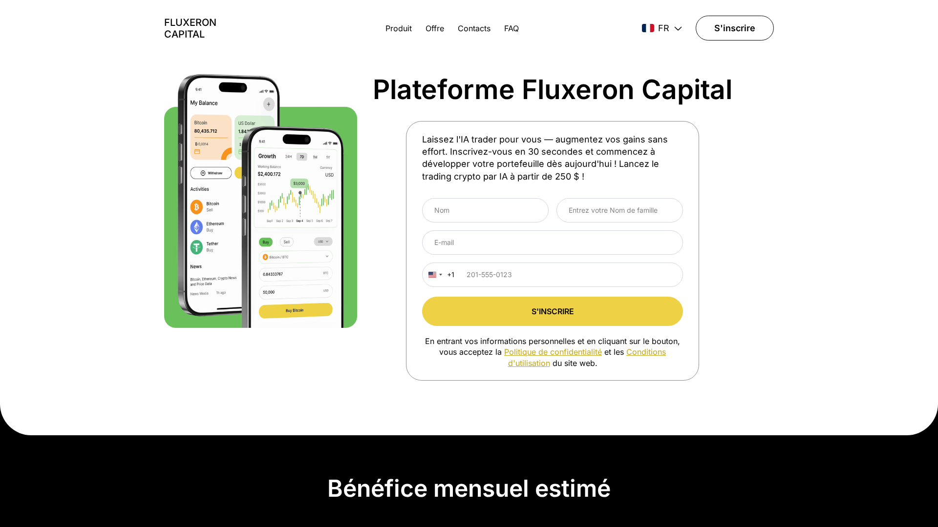 Screenshot of fluxeron-capital.com