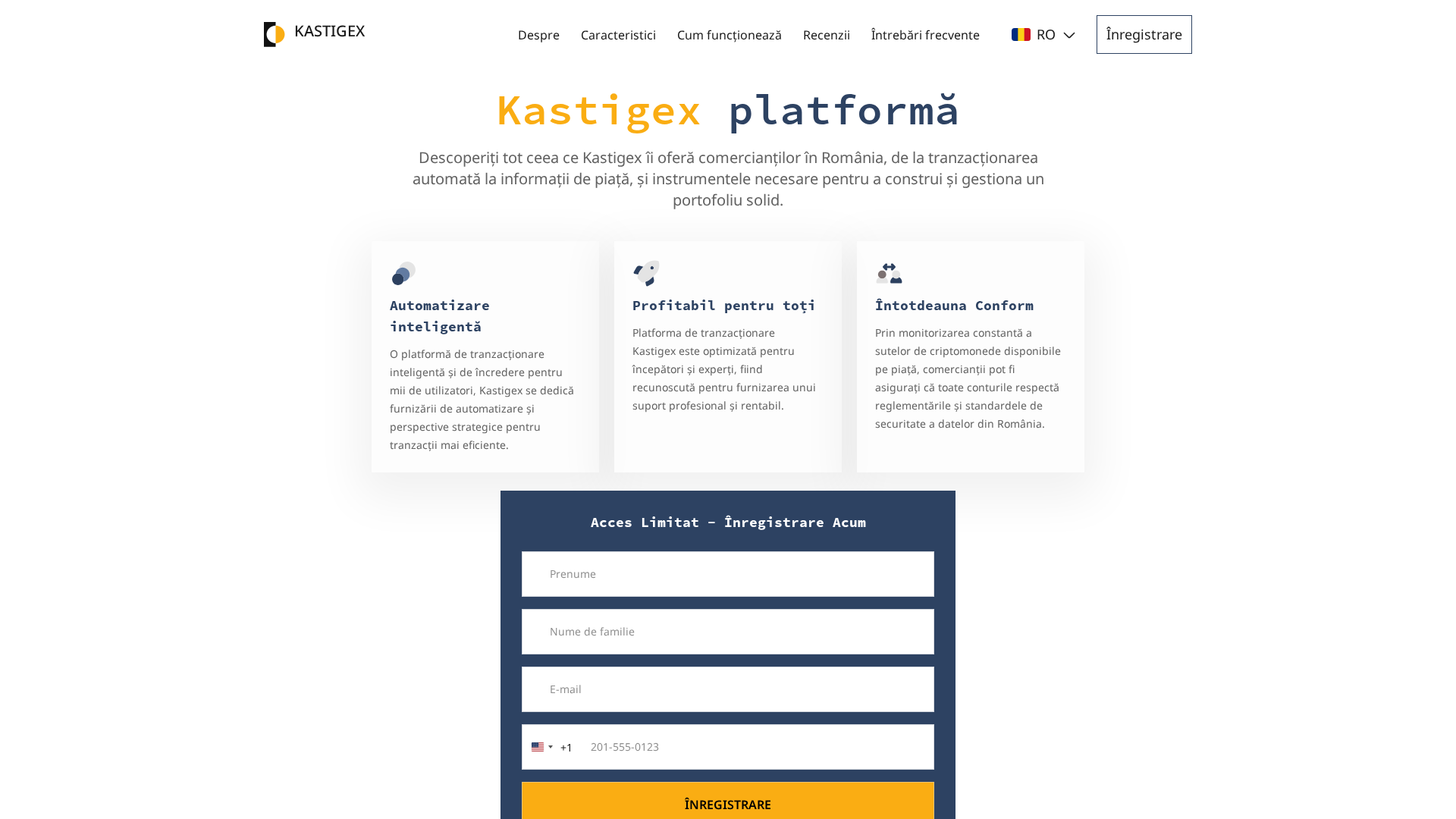 Screenshot of kastigex.com