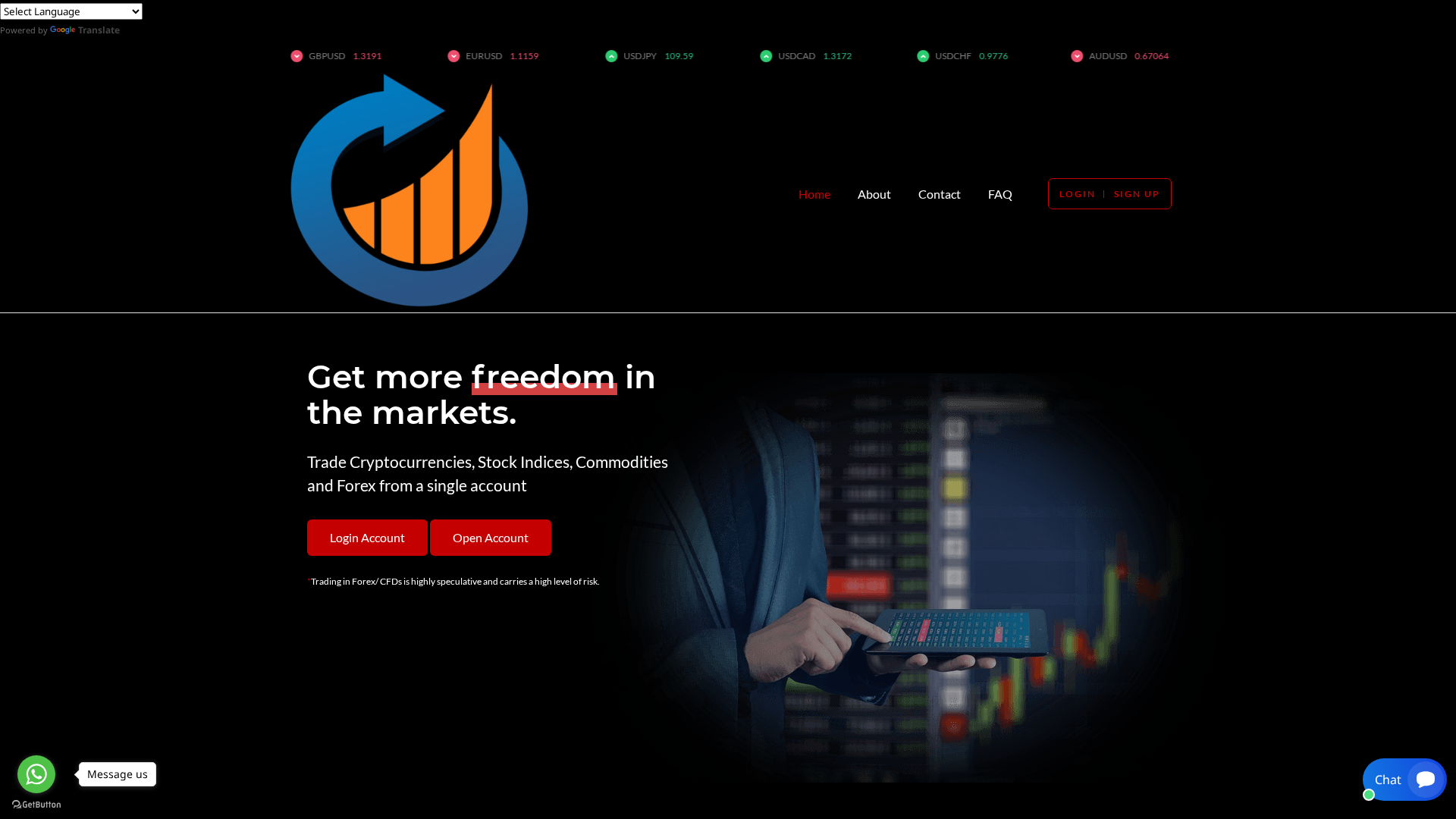 Screenshot of myteslastocks.live