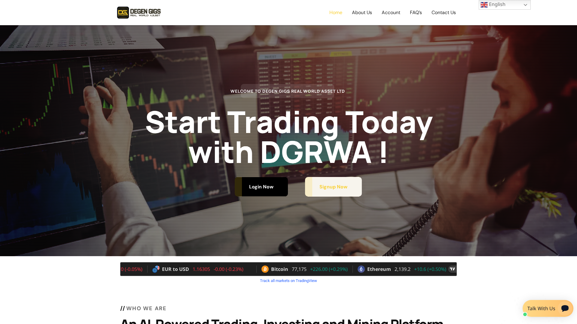 Screenshot of degengigsrwa.com