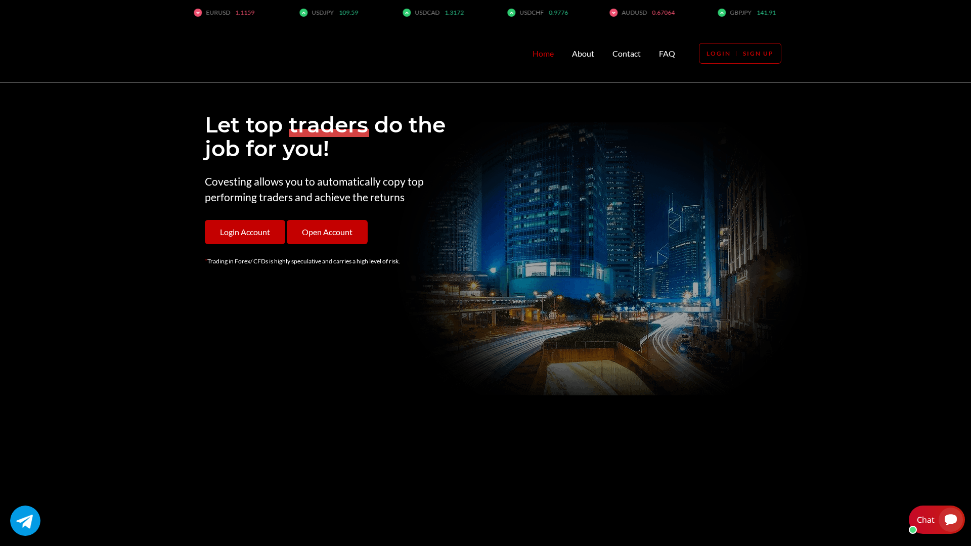 Screenshot of wealth-earnersoption.org