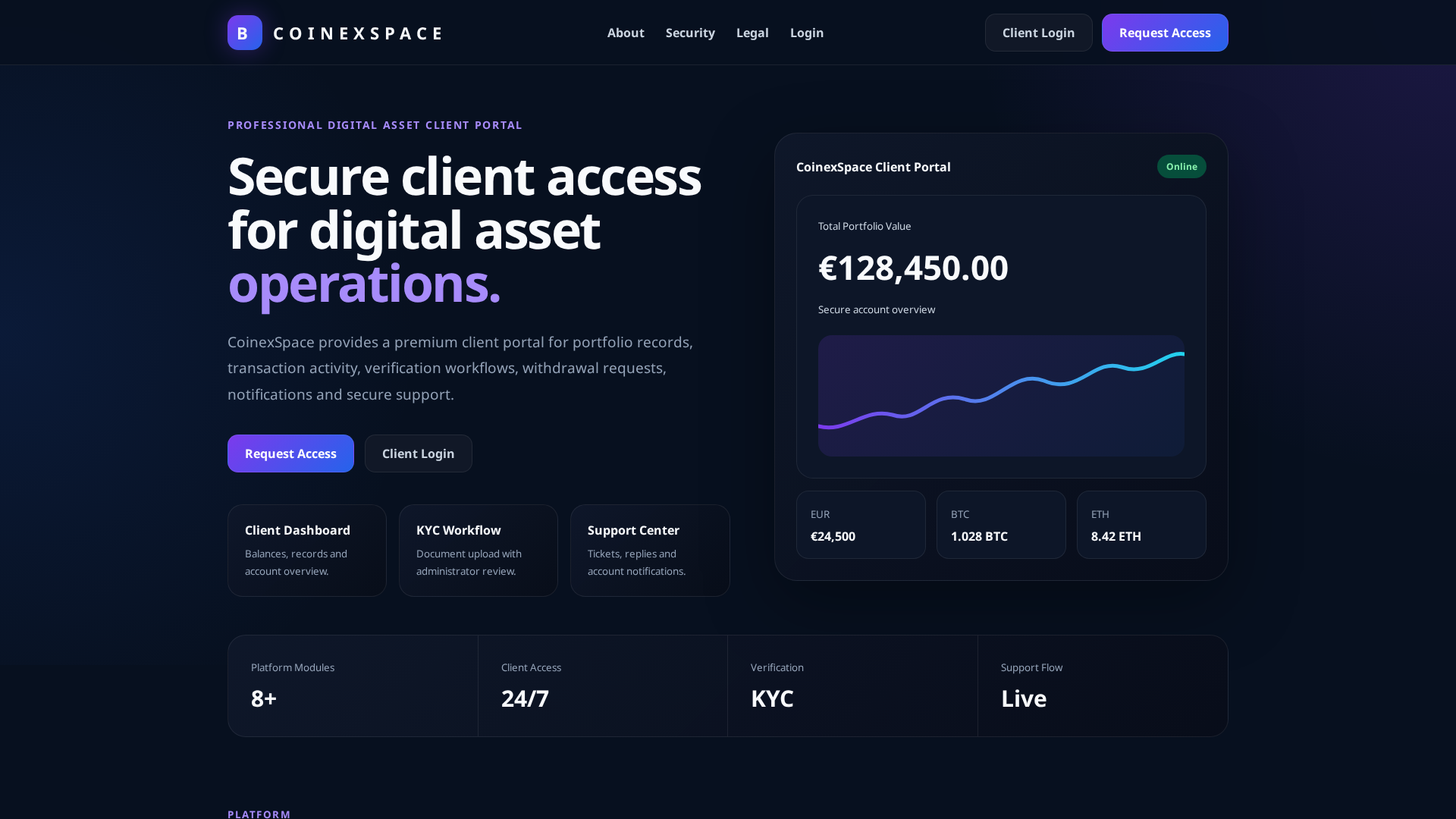 Screenshot of coniexspace.com