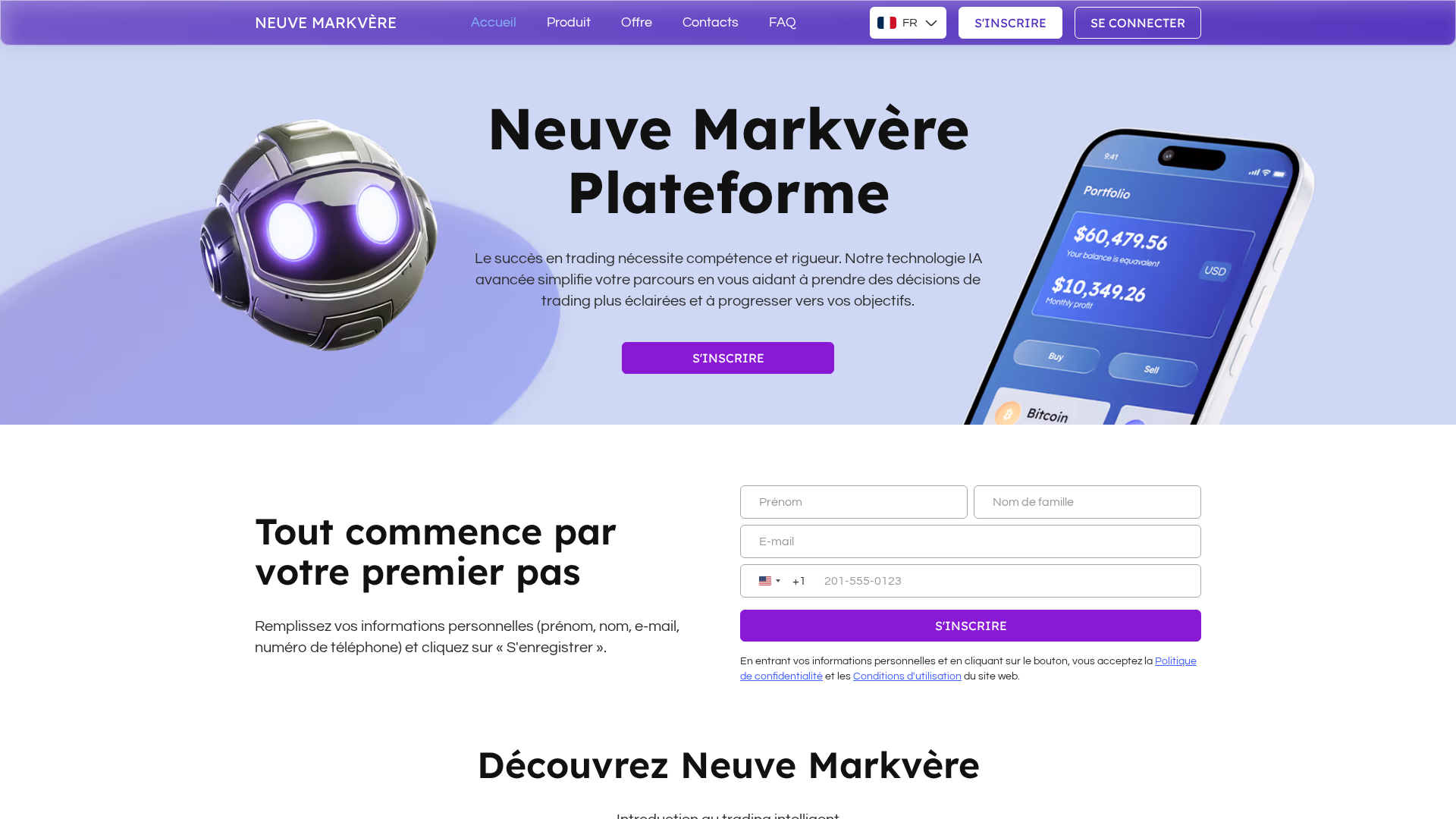 Screenshot of neuve-markvere.com
